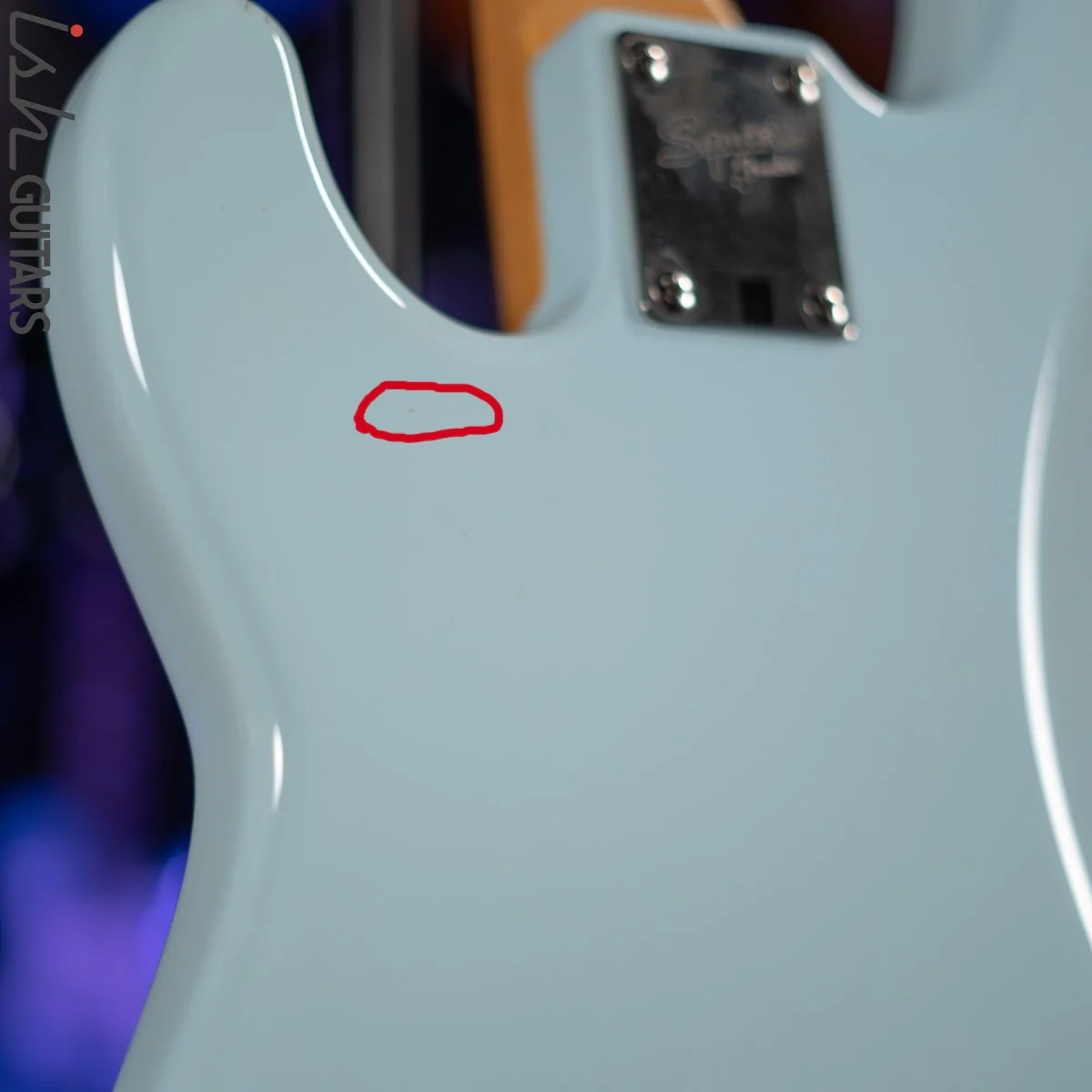 2008 Fender Squier Precision Vintage Vibe Powder Blue - Image 14