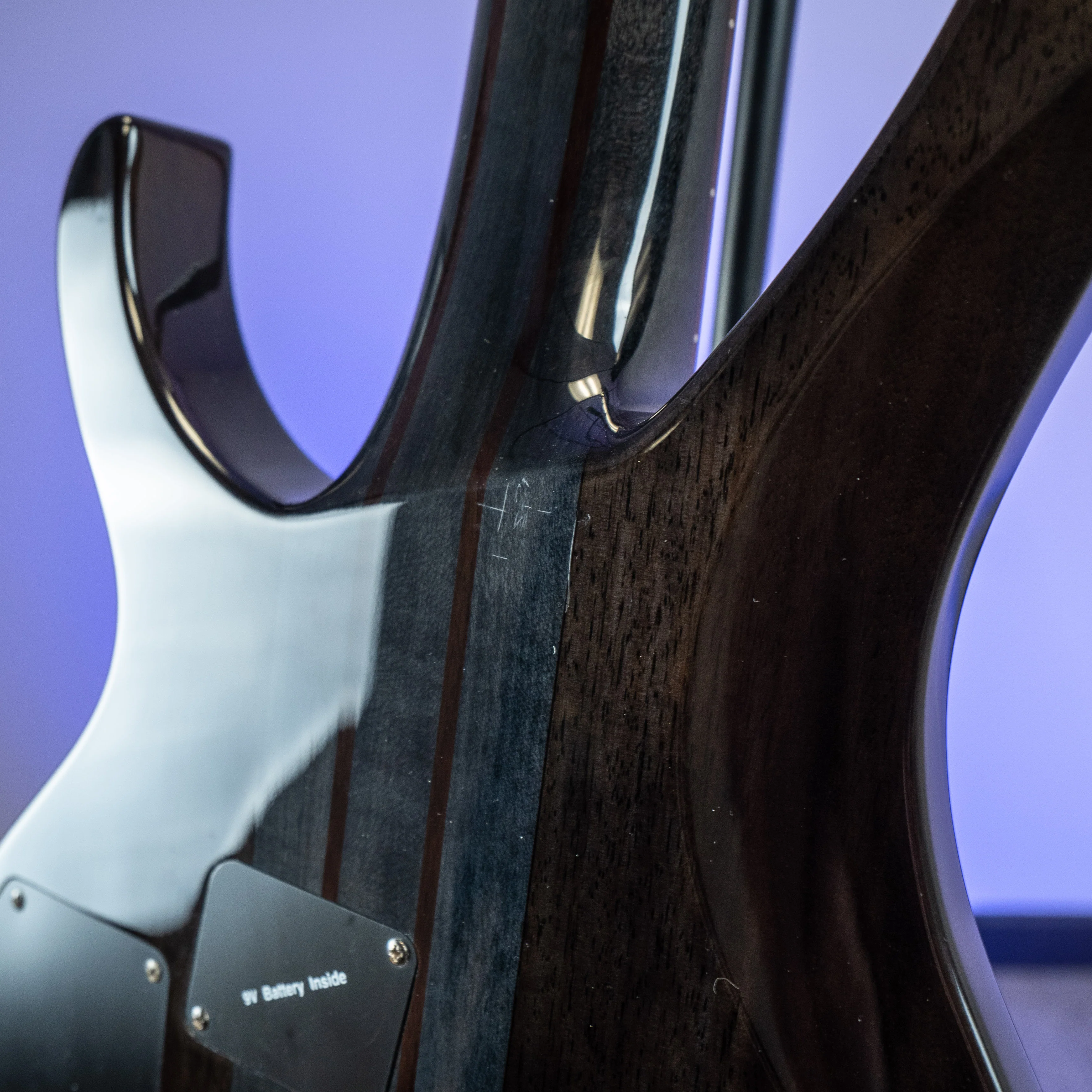 2008 Ibanez BTB575 Trans Gray 5 String Bass - Image 13