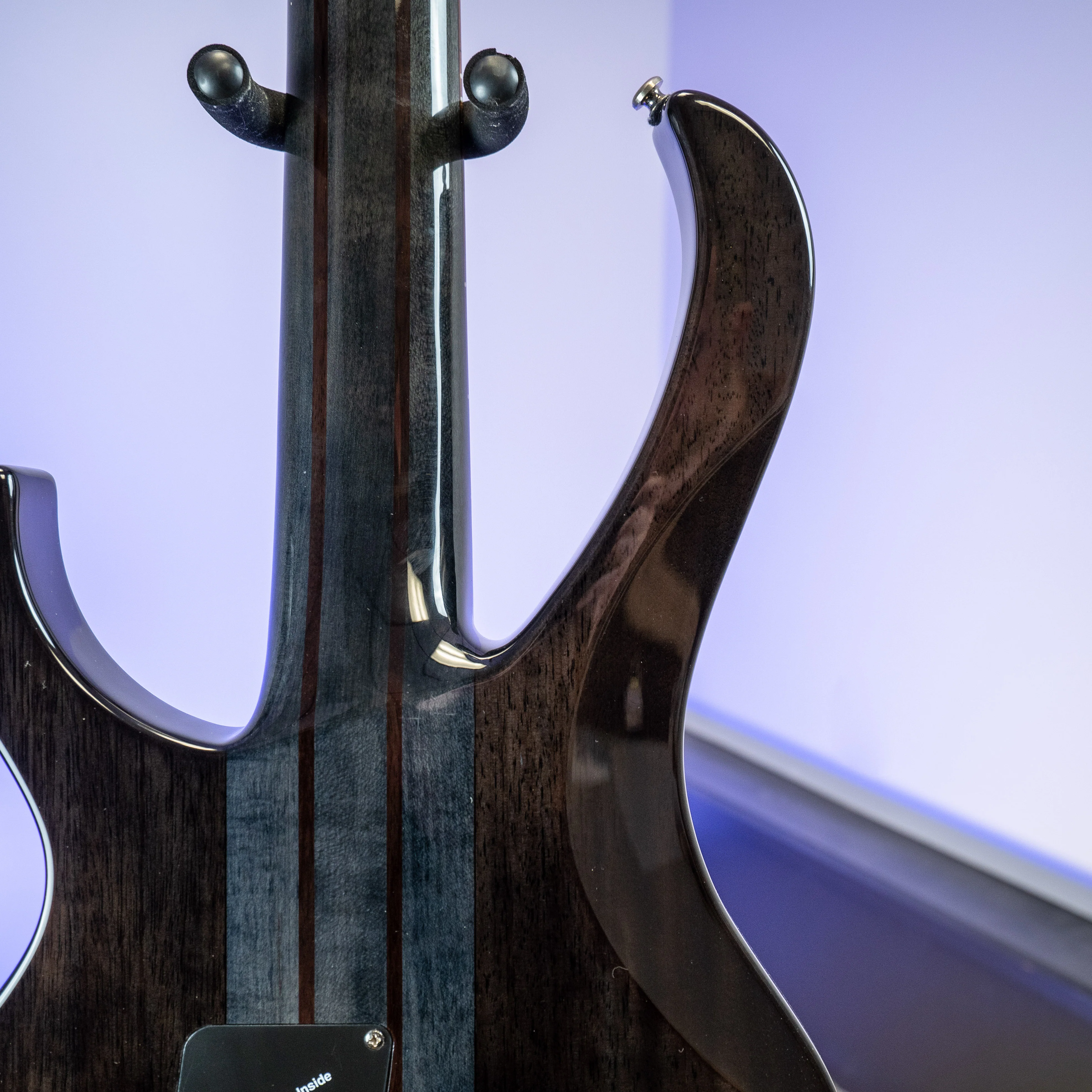2008 Ibanez BTB575 Trans Gray 5 String Bass - Image 9