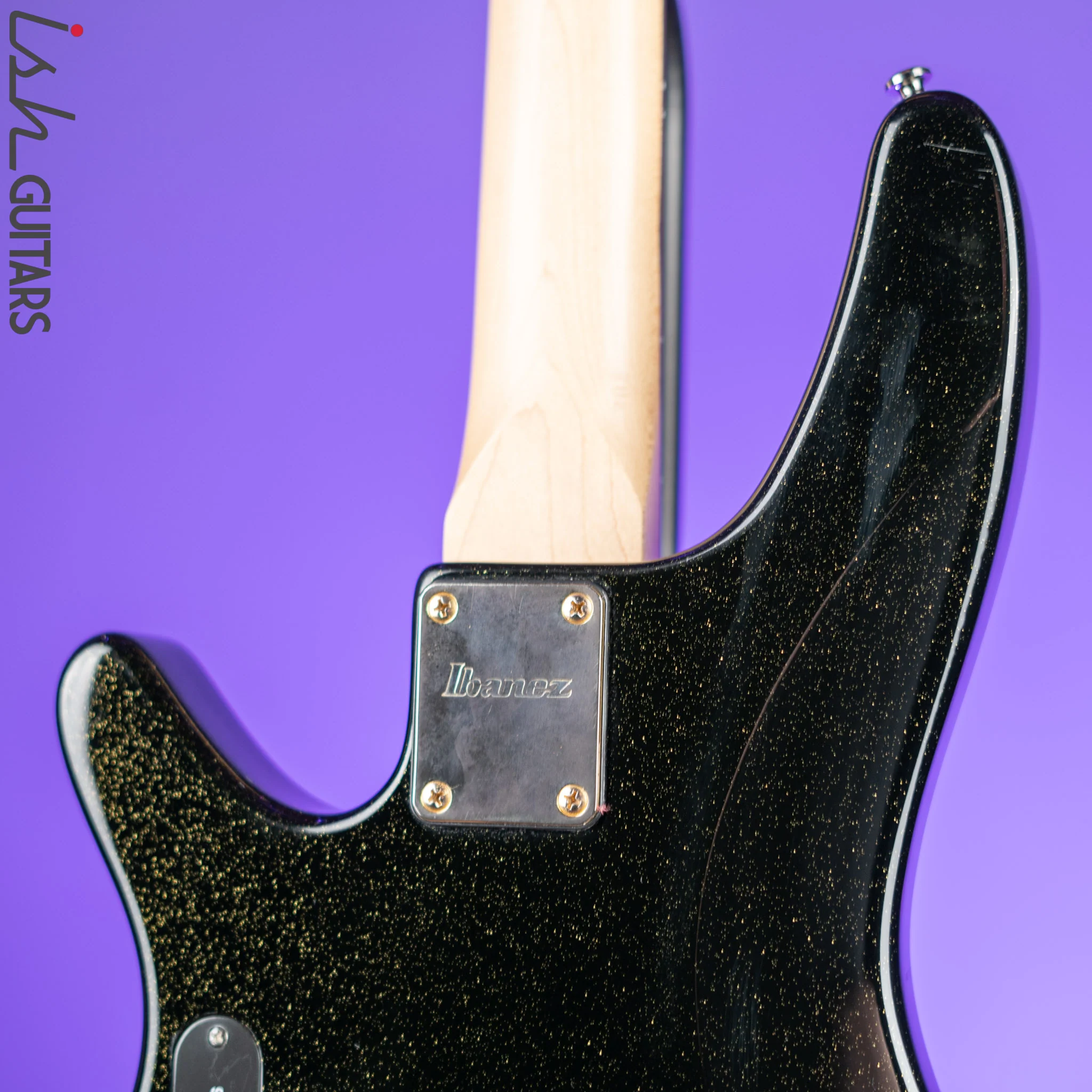 2008 Ibanez SRX08 LTD Bass Guitar Black Sparkle - Image 13