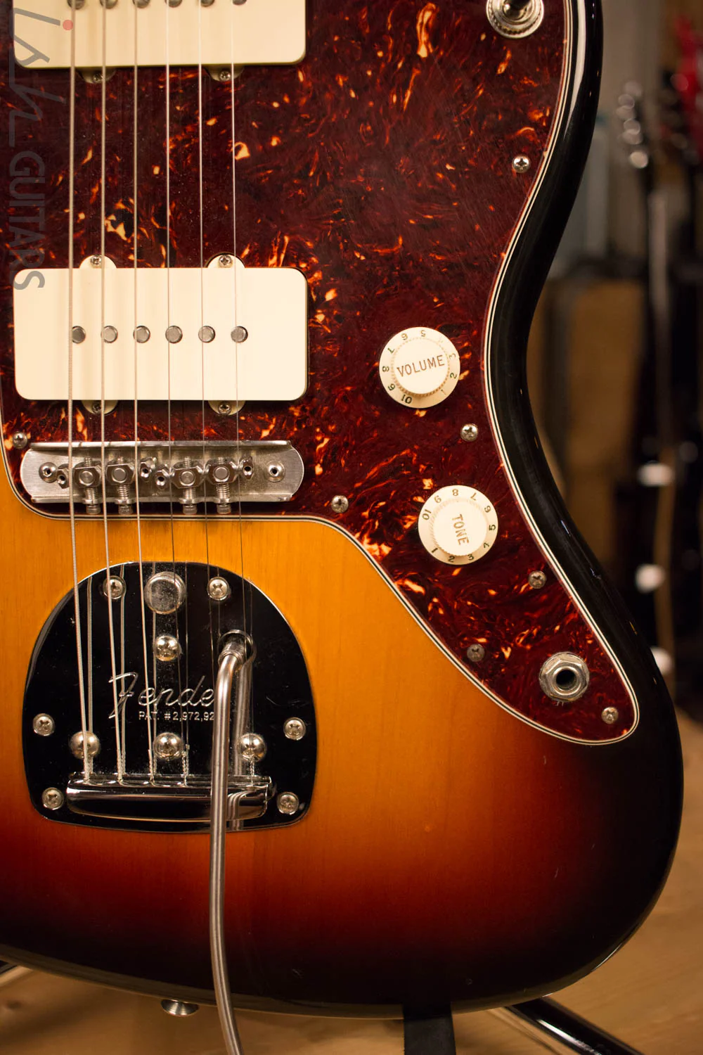 2009 Fender Classic Player Jazzmaster MIM Mastery Bridge - Image 4