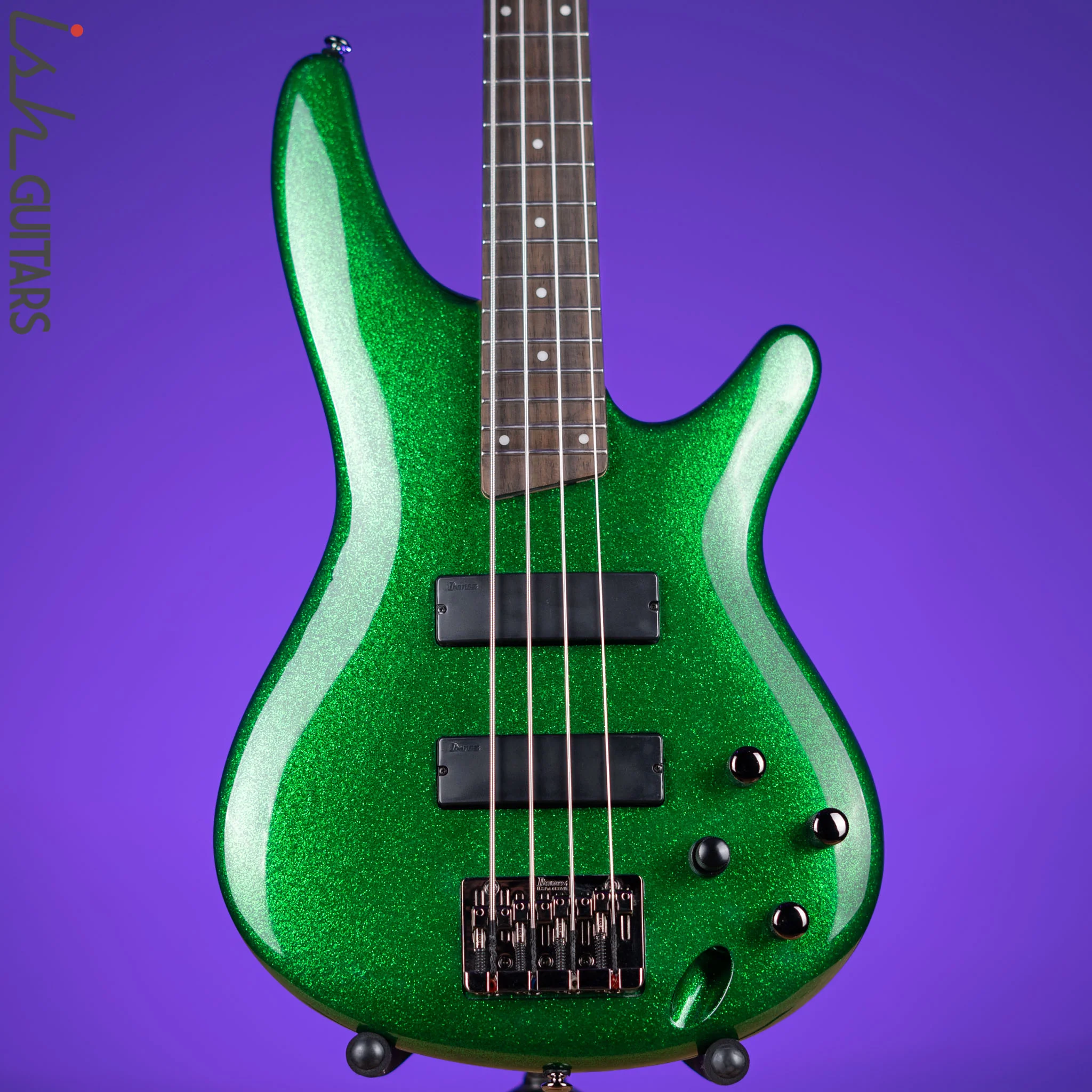 2009 Ibanez SR300 Bass Guitar Green Sparkle