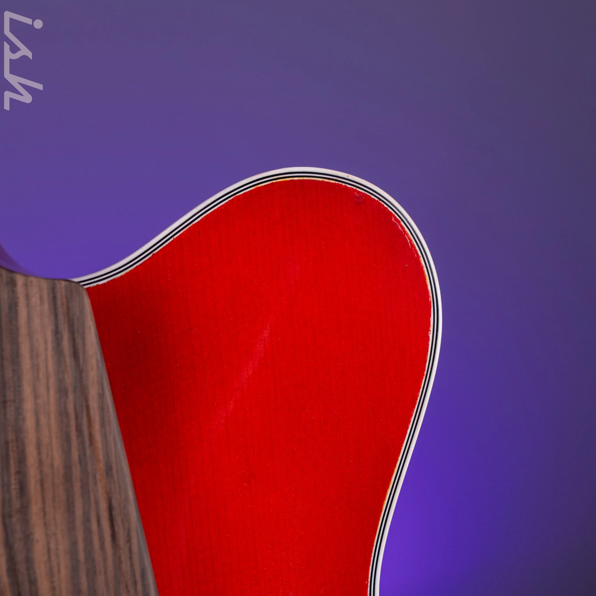 2010 Insalaco Archtop Cherry Burst - Image 12