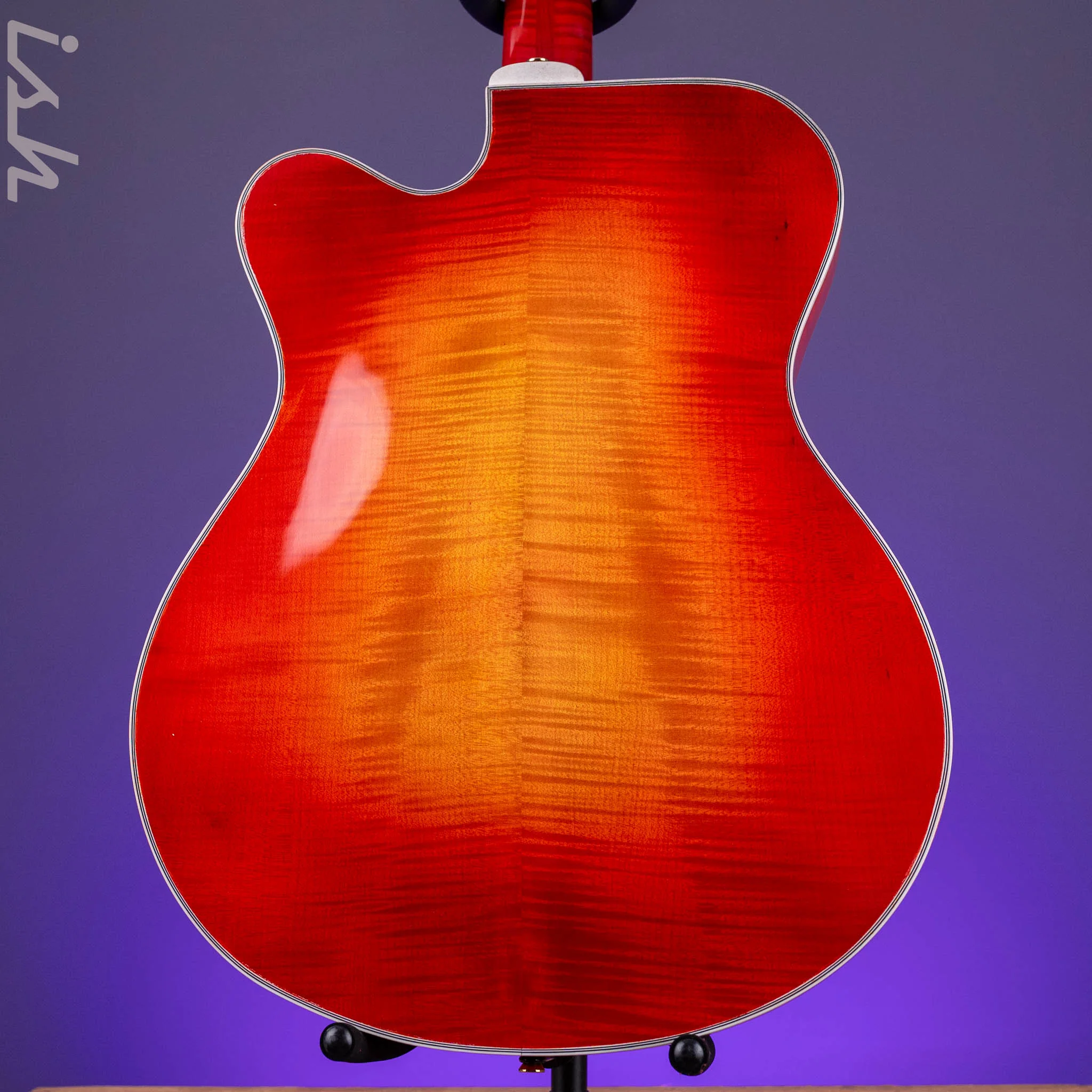 2010 Insalaco Archtop Cherry Burst - Image 17