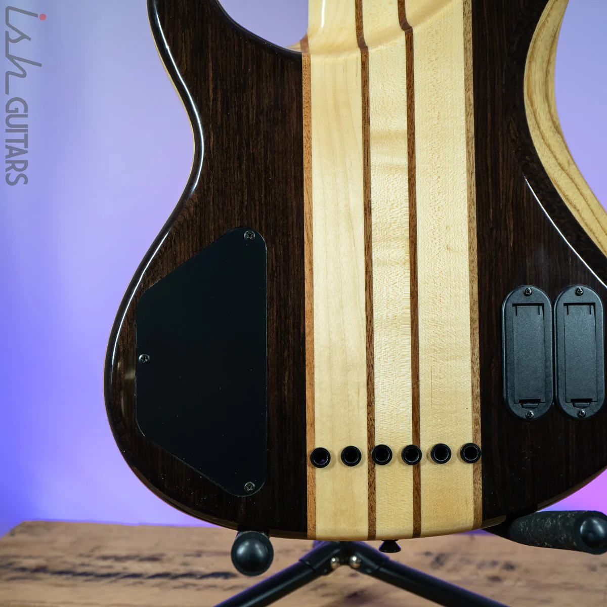 2010s Wolf S10-6 Lined Fretless Bass Rosewood Top - Image 11