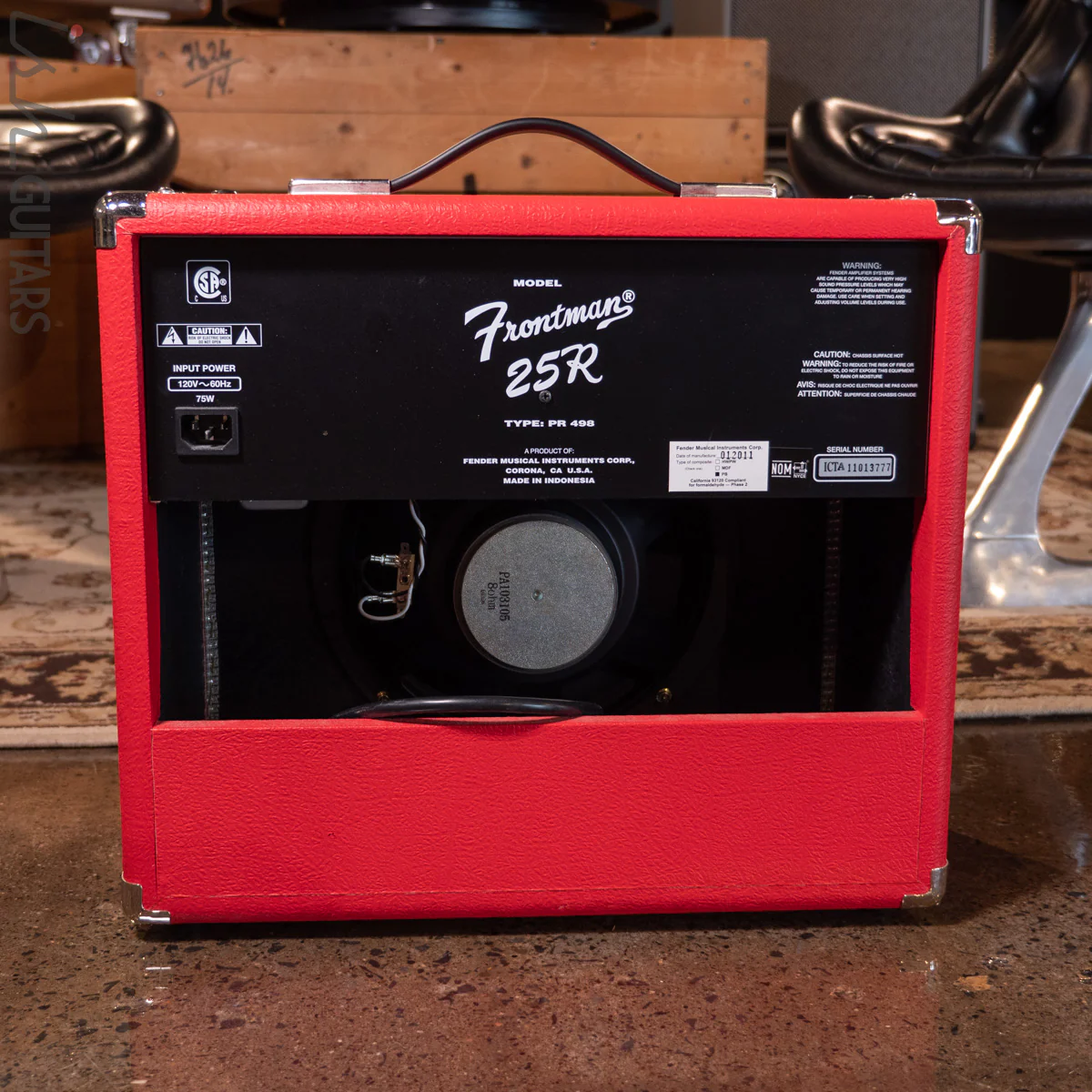 2011 Fender Frontman 25R Red - Image 6