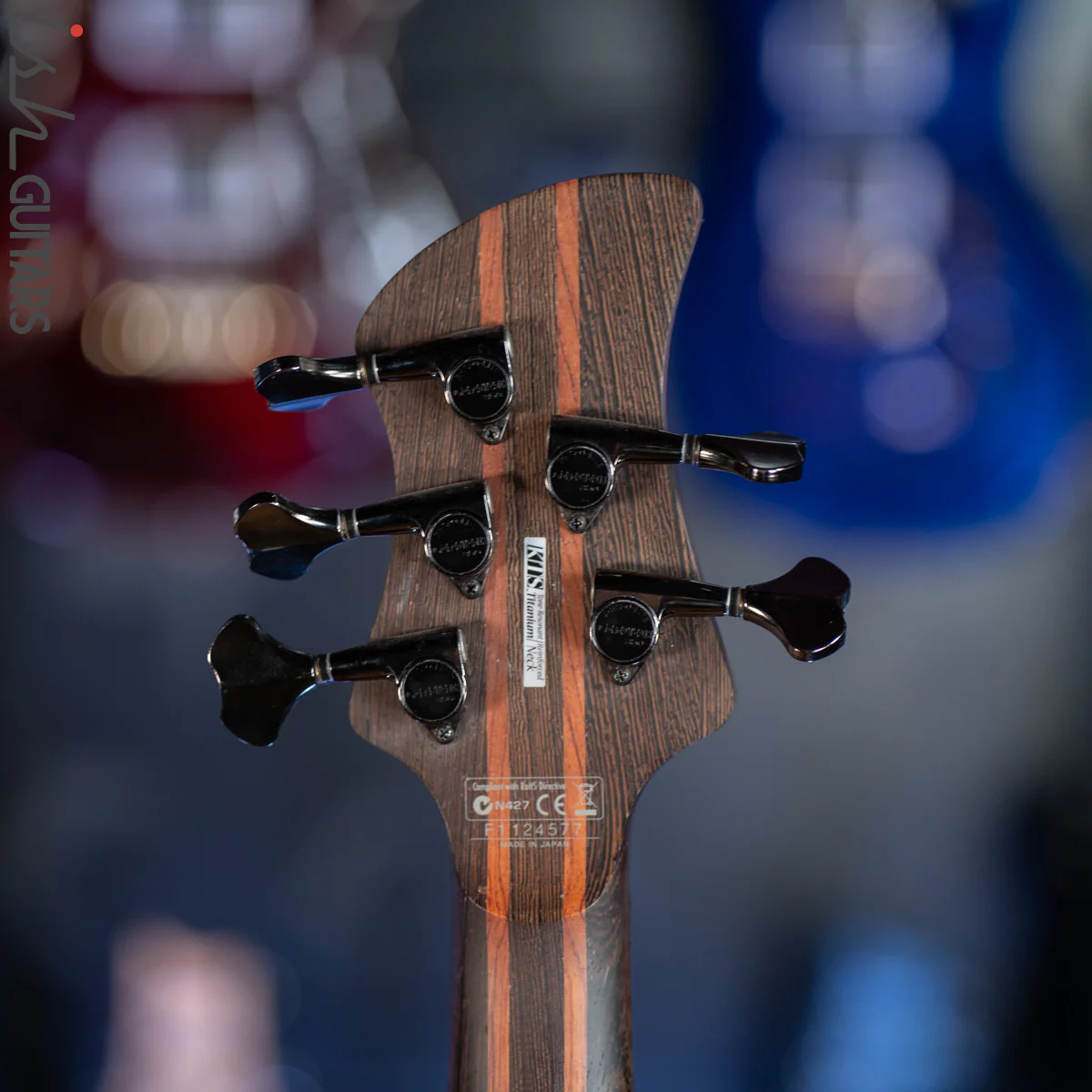 2011 Ibanez Prestige Grooveline G105 Transparent Espresso - Image 17