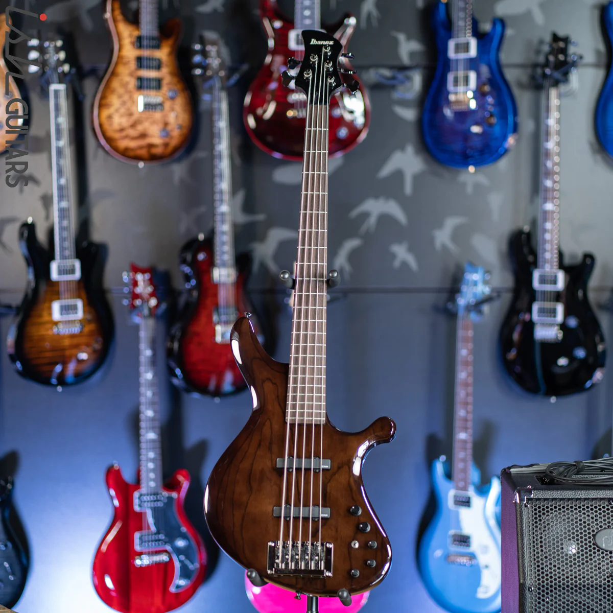 2011 Ibanez Prestige Grooveline G105 Transparent Espresso - Image 2