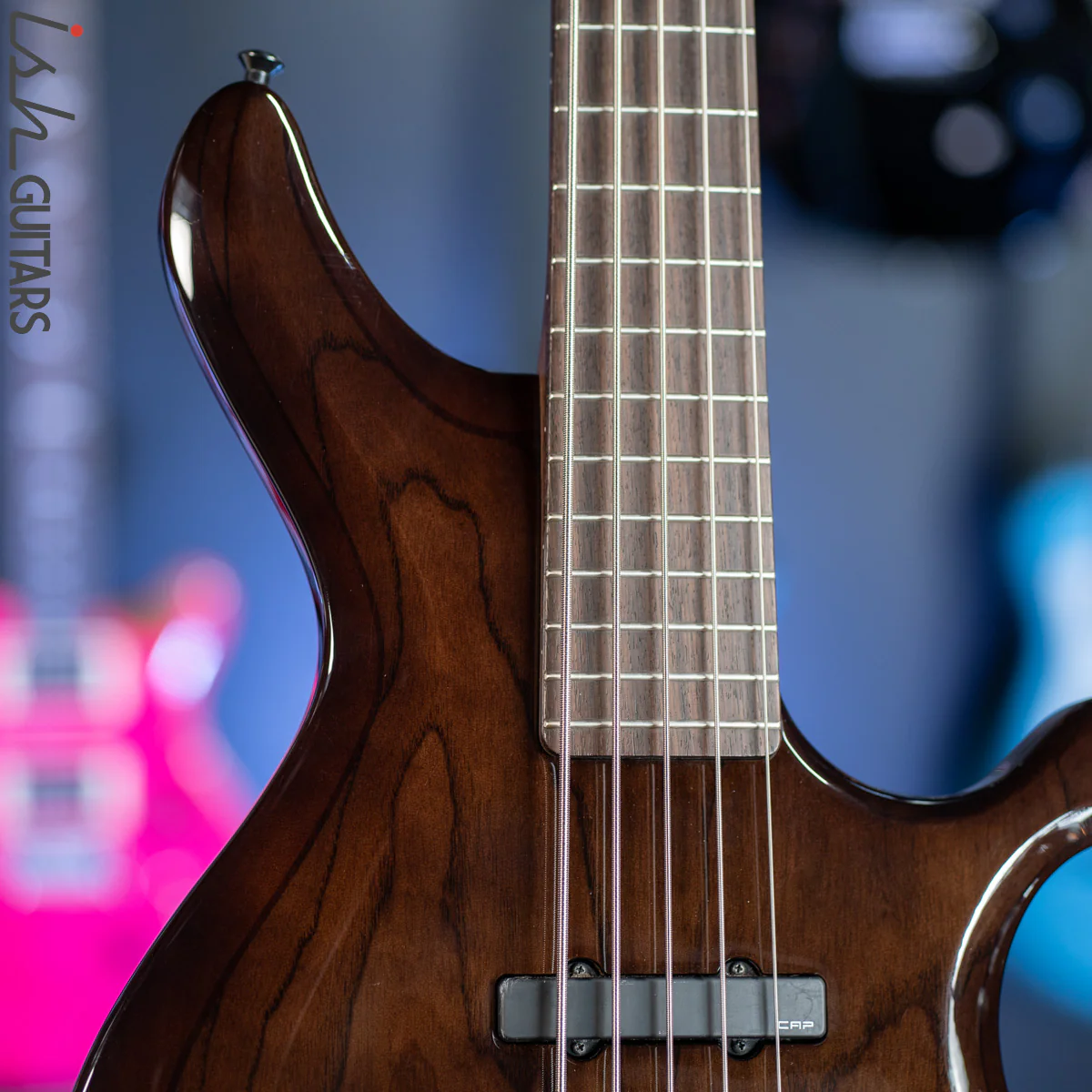 2011 Ibanez Prestige Grooveline G105 Transparent Espresso - Image 3