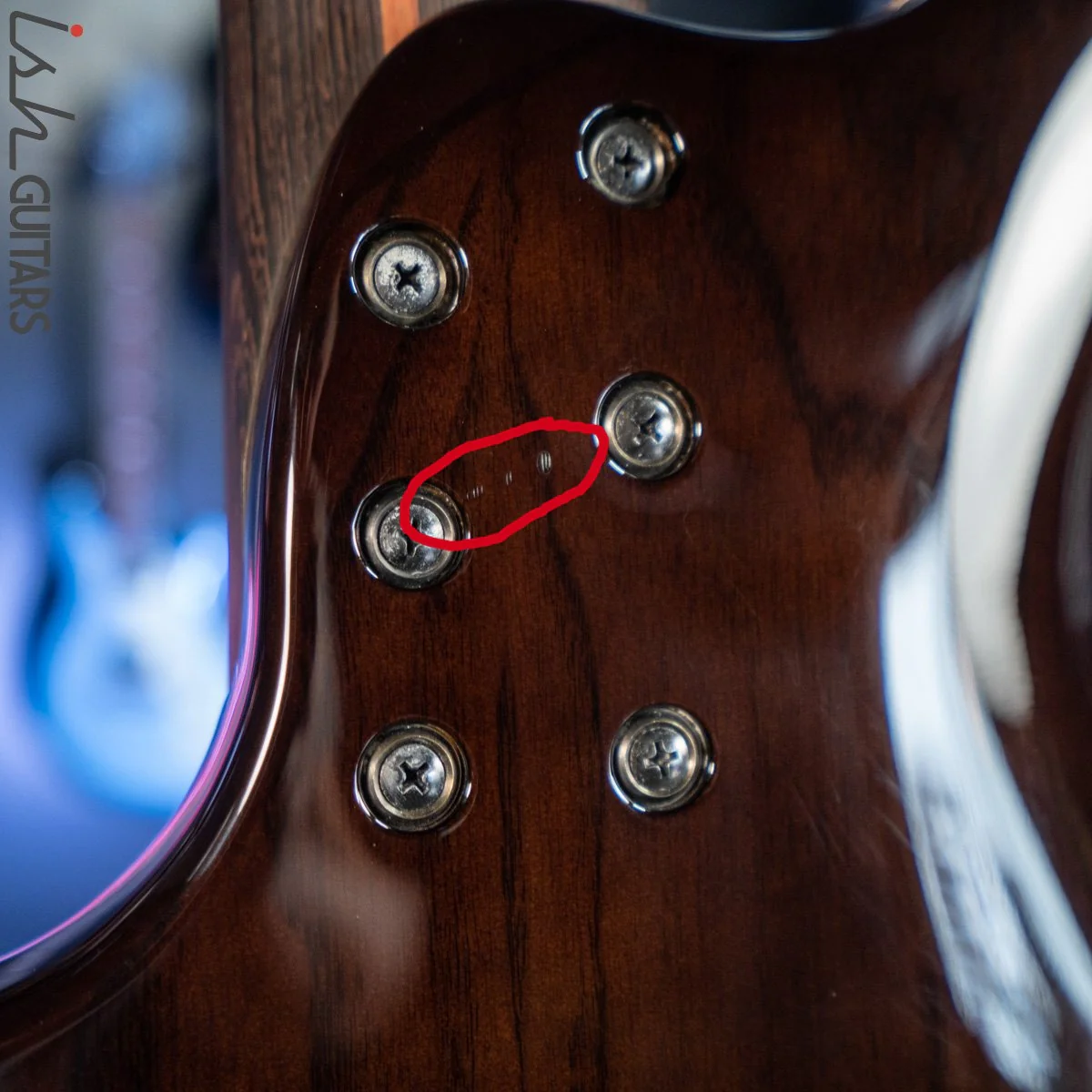 2011 Ibanez Prestige Grooveline G105 Transparent Espresso - Image 7