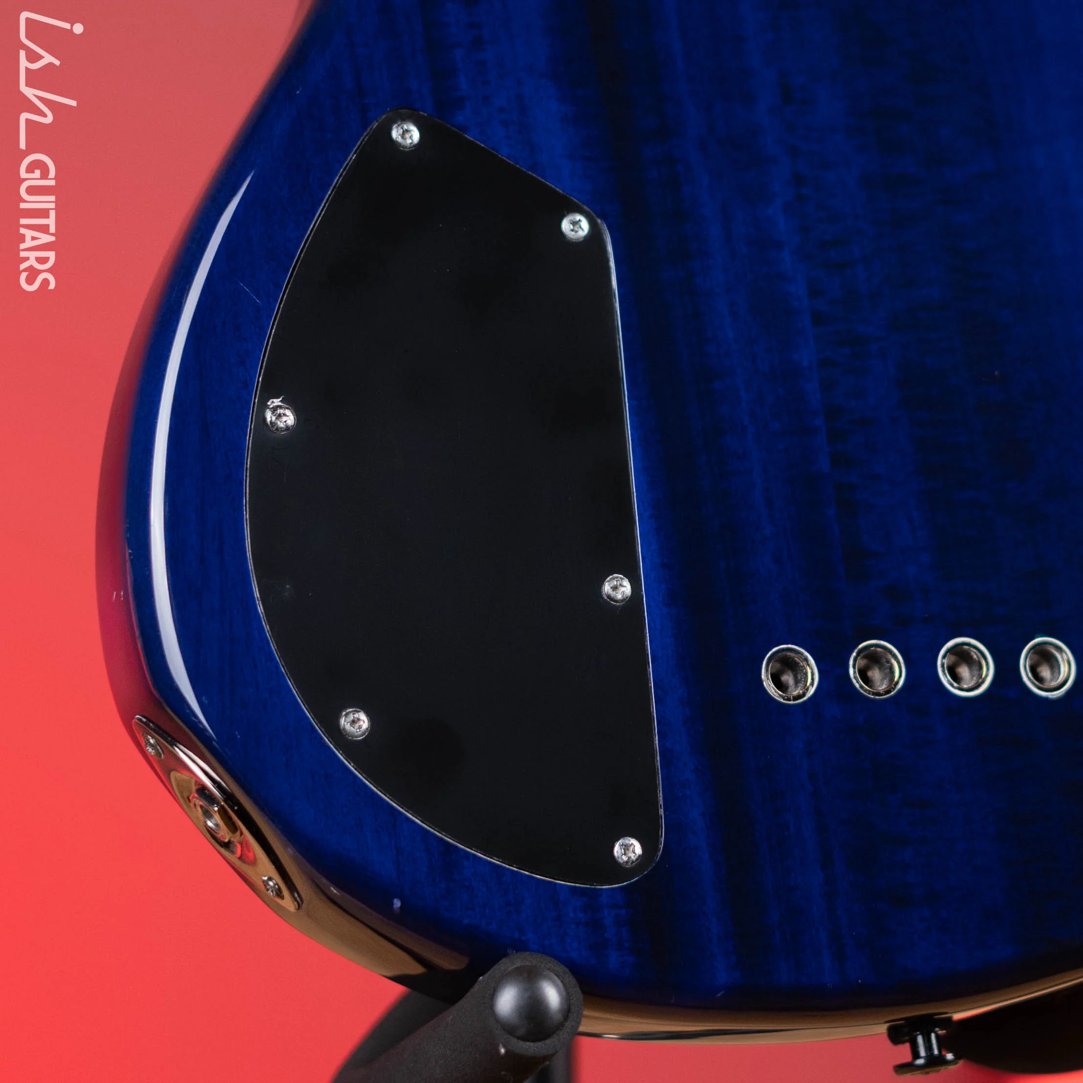 2011 Schecter Diamond Series Raiden Special 4-String Bass Blue Burst - Image 8