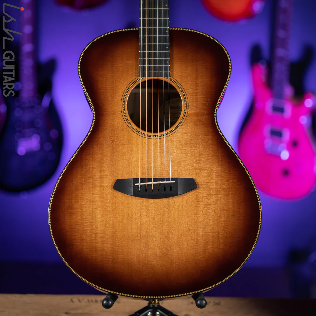 2012 Breedlove Oregon Concert LTD Whiskey Burst