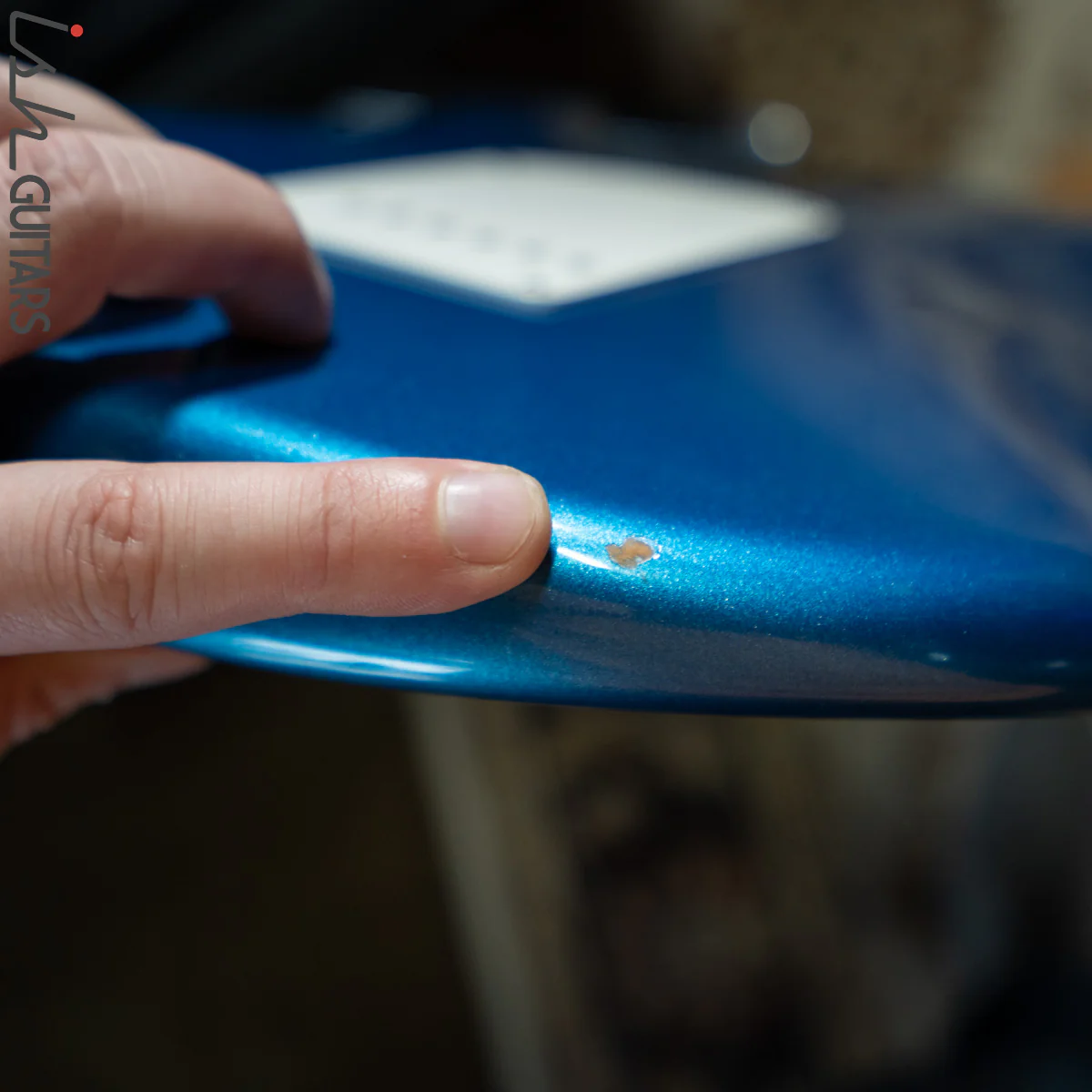 2012 D’Pergo Limited Retro Strat Electric Blue Metallic - Image 18