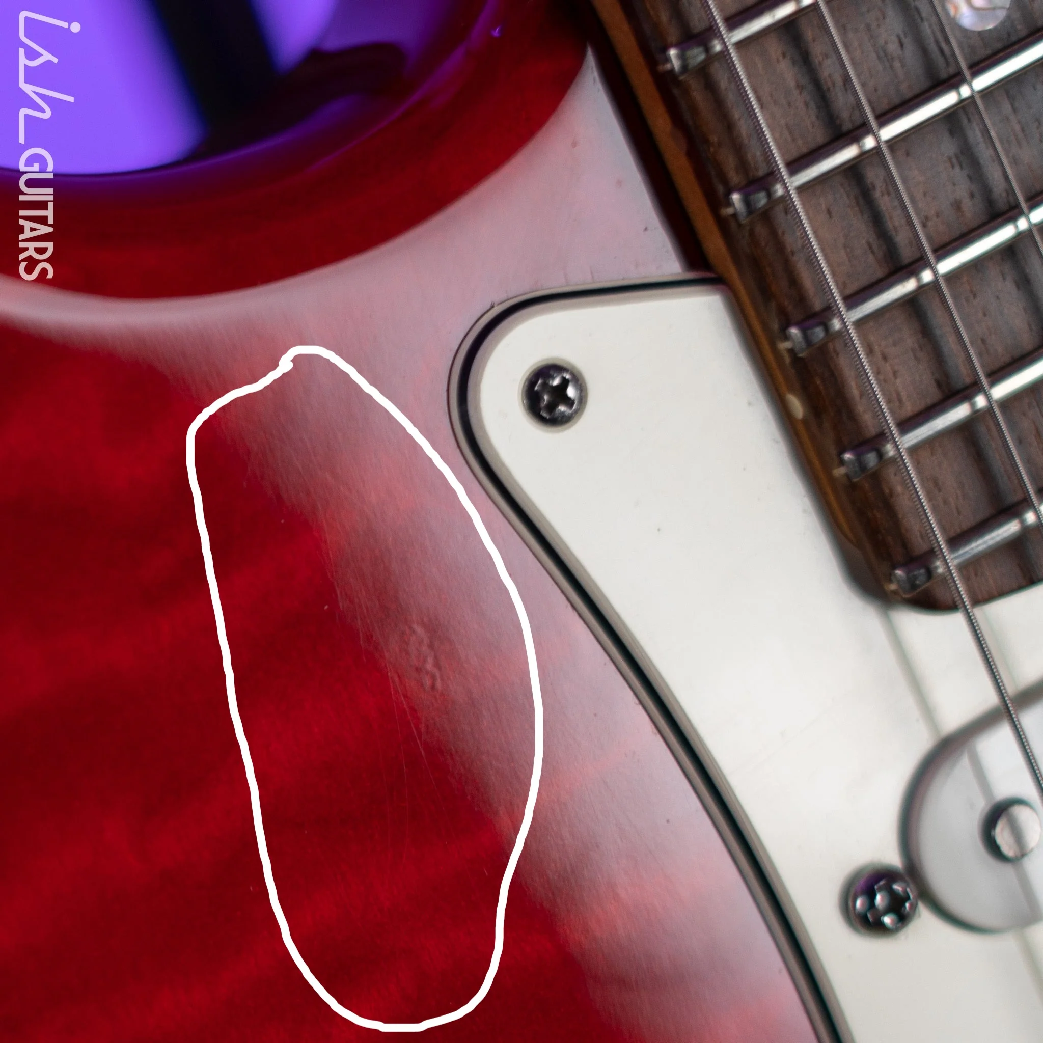 2012 Fender Custom Shop DLX Stratocaster Candy Red Quilt - Image 6