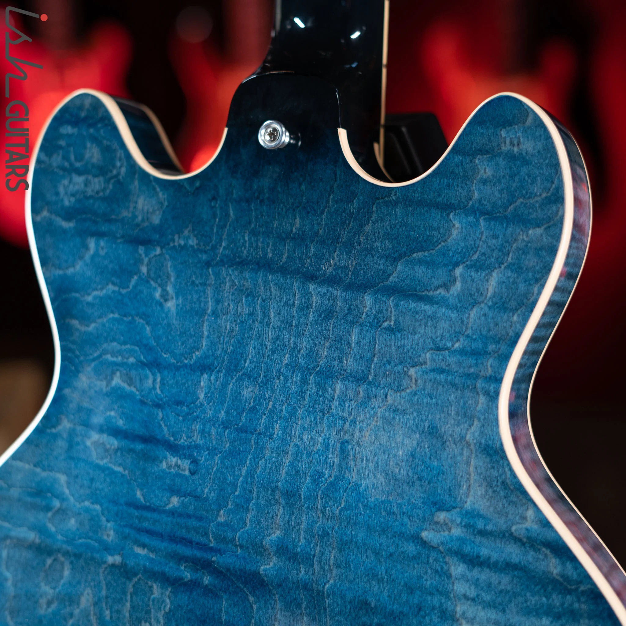 2012 Gibson Custom Shop Memphis ES-339 Quilted Stain Blue - Image 9