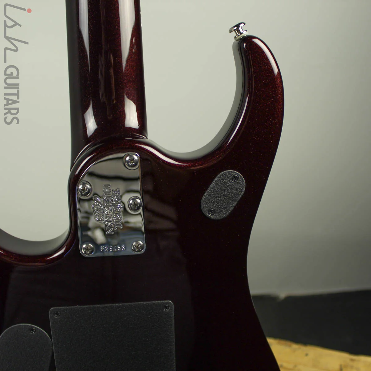 2013 Ernie Ball Music Man BFR JP-12 7 String Cherry Sugar - Image 12