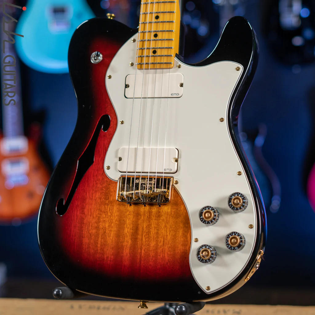 2013 Fender Telecaster Thinline Sunburst