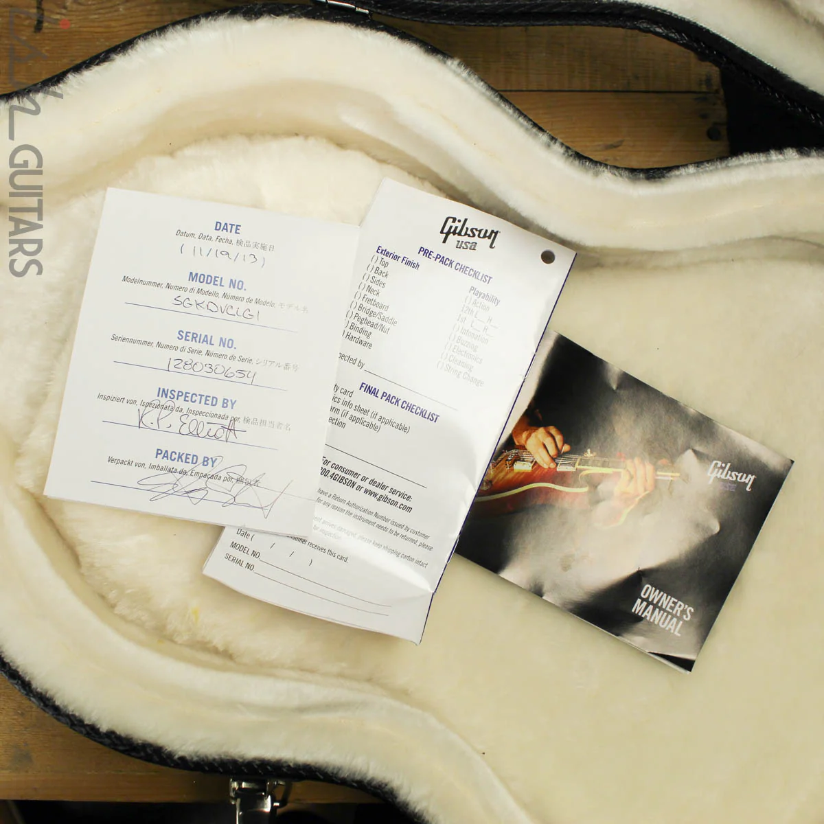 2013 Gibson Captain Kirk Douglas Signature SG Custom Vintage Cherry - Image 14