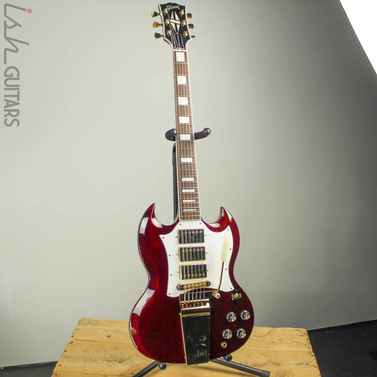 2013 Gibson Captain Kirk Douglas Signature SG Custom Vintage Cherry - Image 2