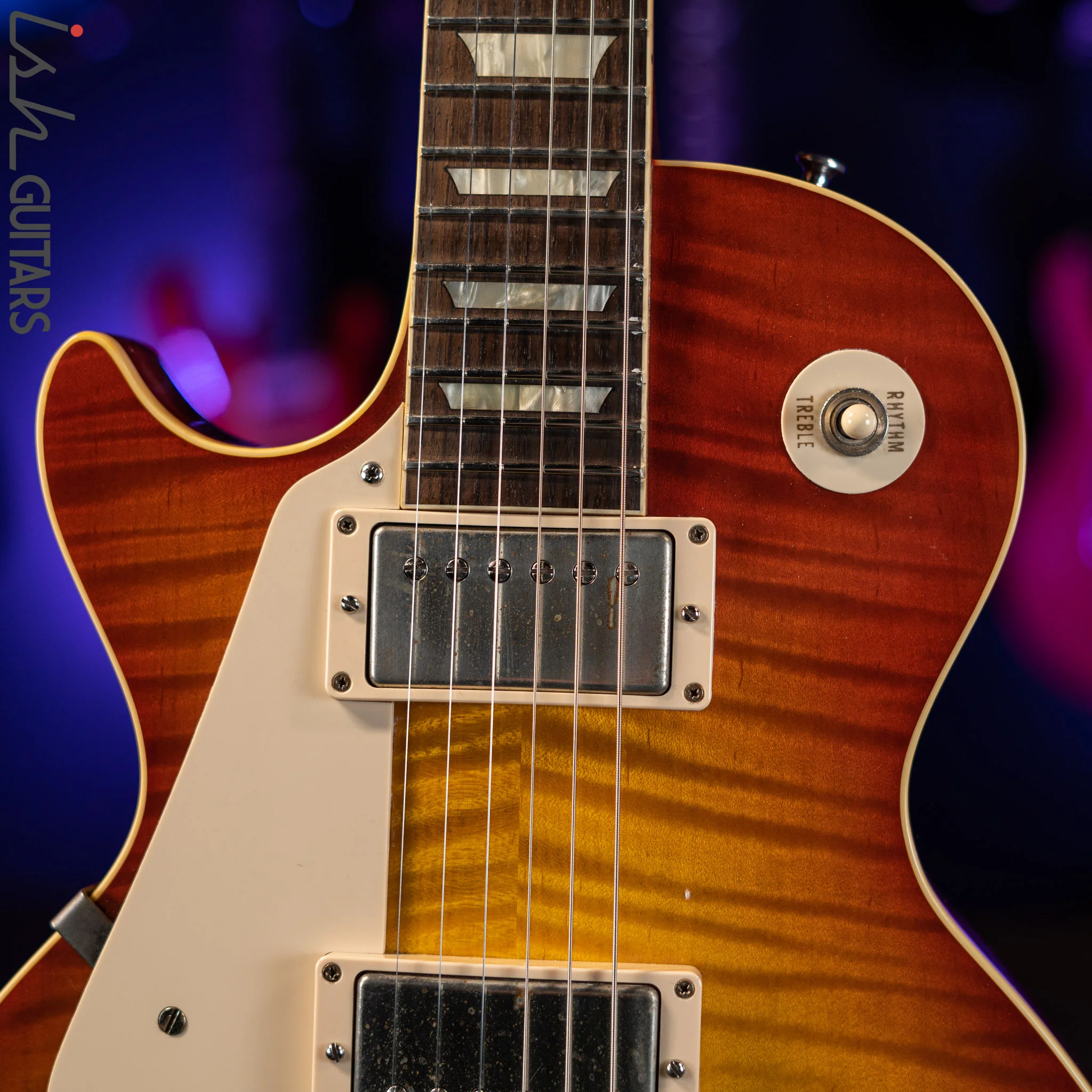 2013 Gibson Custom Shop Les Paul Lefty R9 Sunburst - Image 2