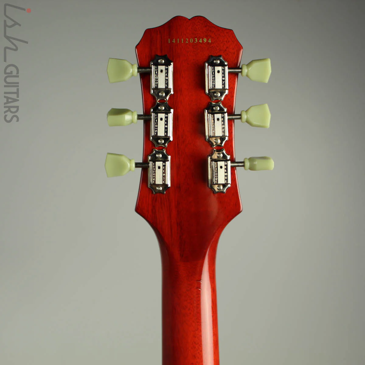 2014 Epiphone G-400 SG Pro Left Handed Cherry w/ Bigsby - Image 12