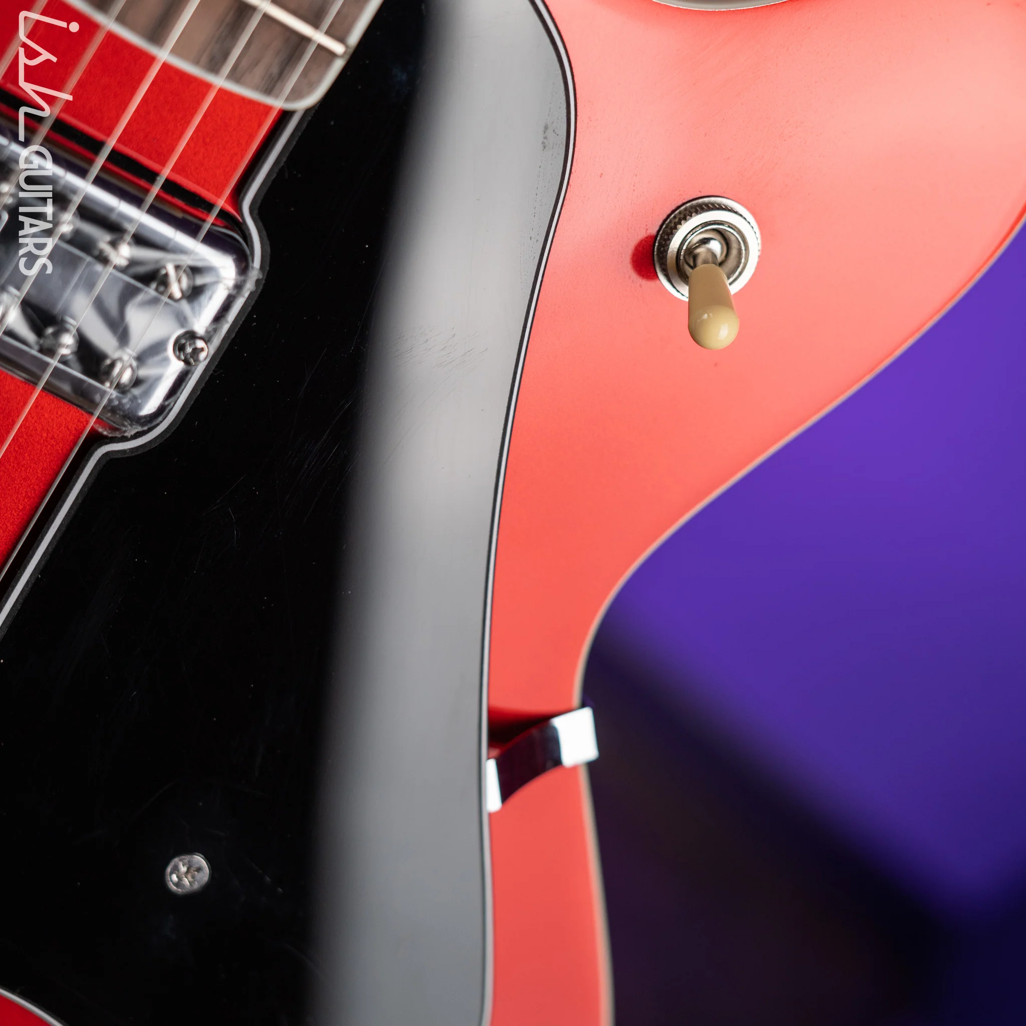 2014 Fender Modern Player Coronado II Candy Apple Red - Image 6