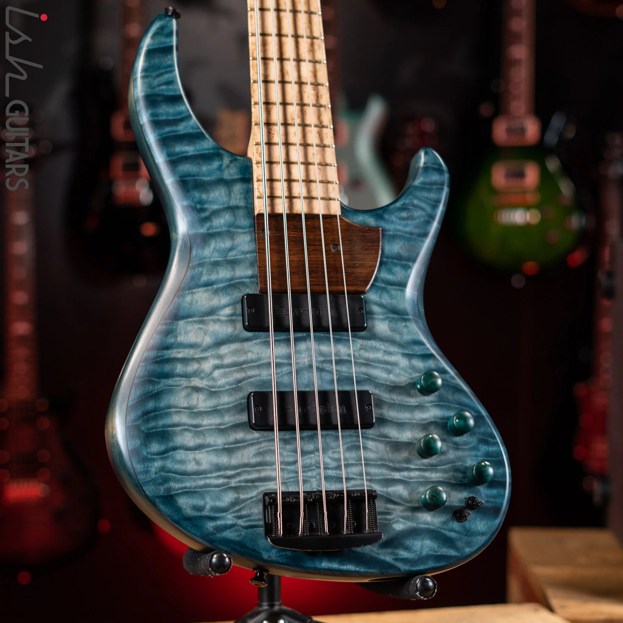 2014 MTD Saratoga Norm Stockton Signature 5-String Bass #5