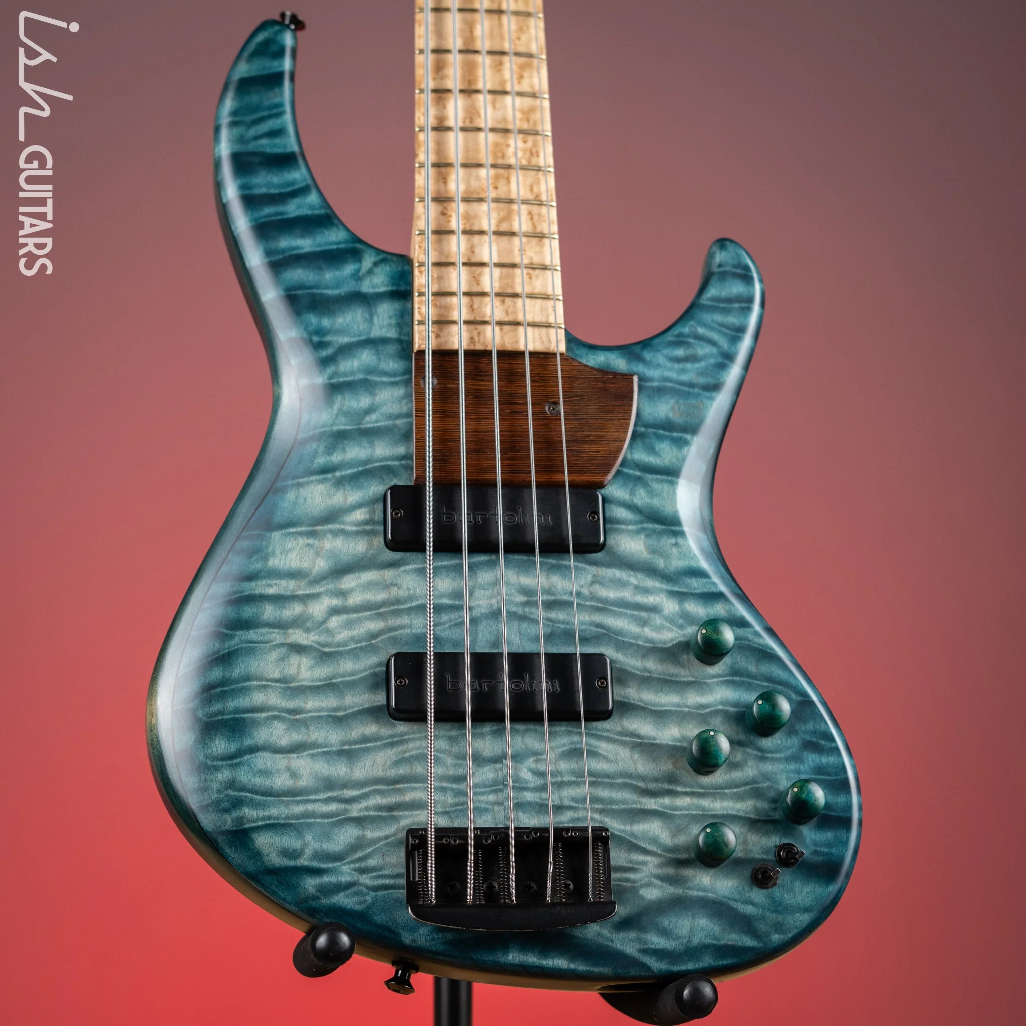 2014 MTD Saratoga Norm Stockton Signature 5-String Bass #5