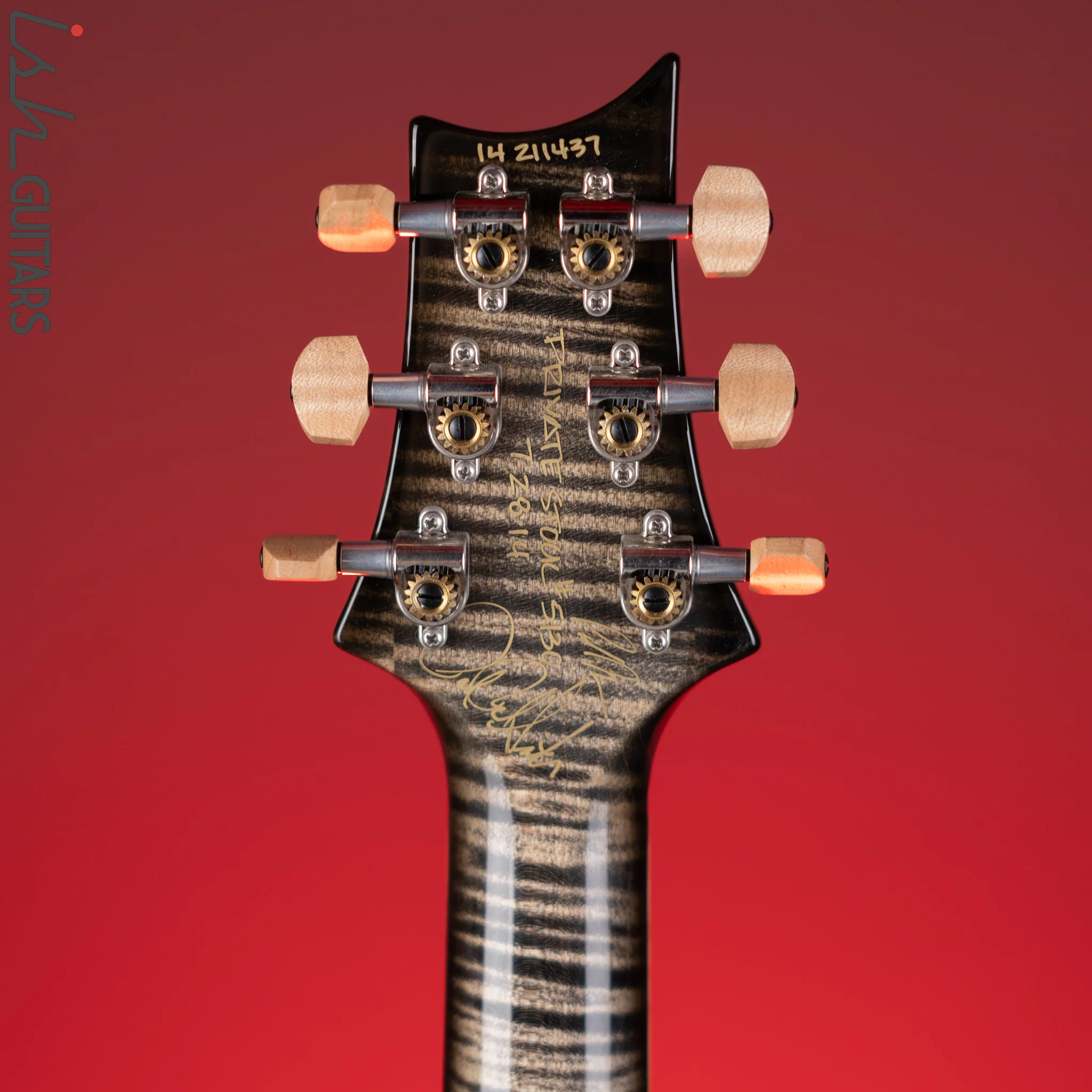 2014 PRS Custom 24 Private Stock Charcoal Smoked Burst - Image 12