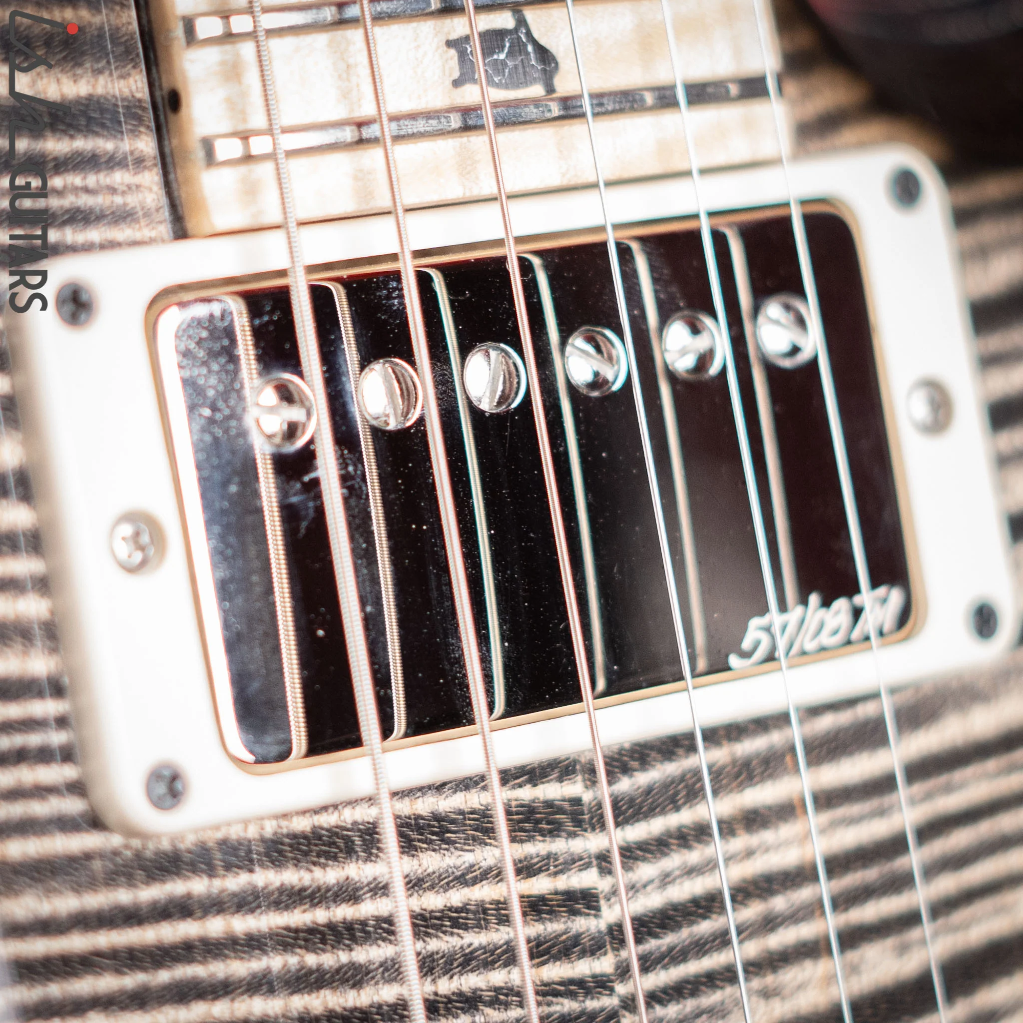 2014 PRS Custom 24 Private Stock Charcoal Smoked Burst - Image 14