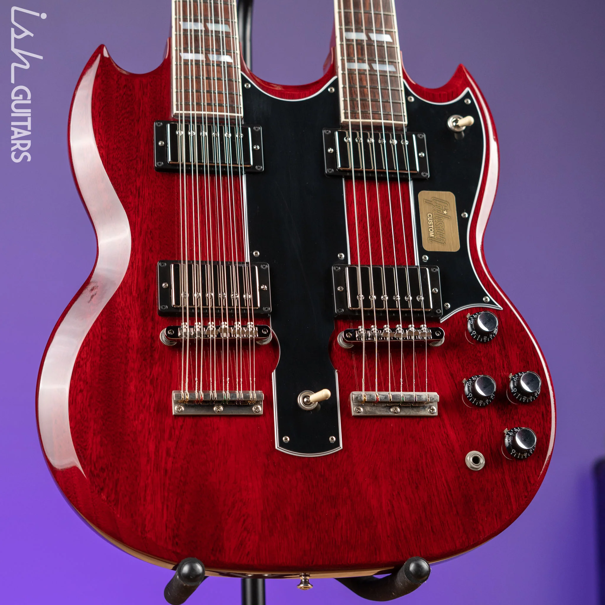 2015 Gibson Custom Shop EDS-1275 Double Neck Cherry Red