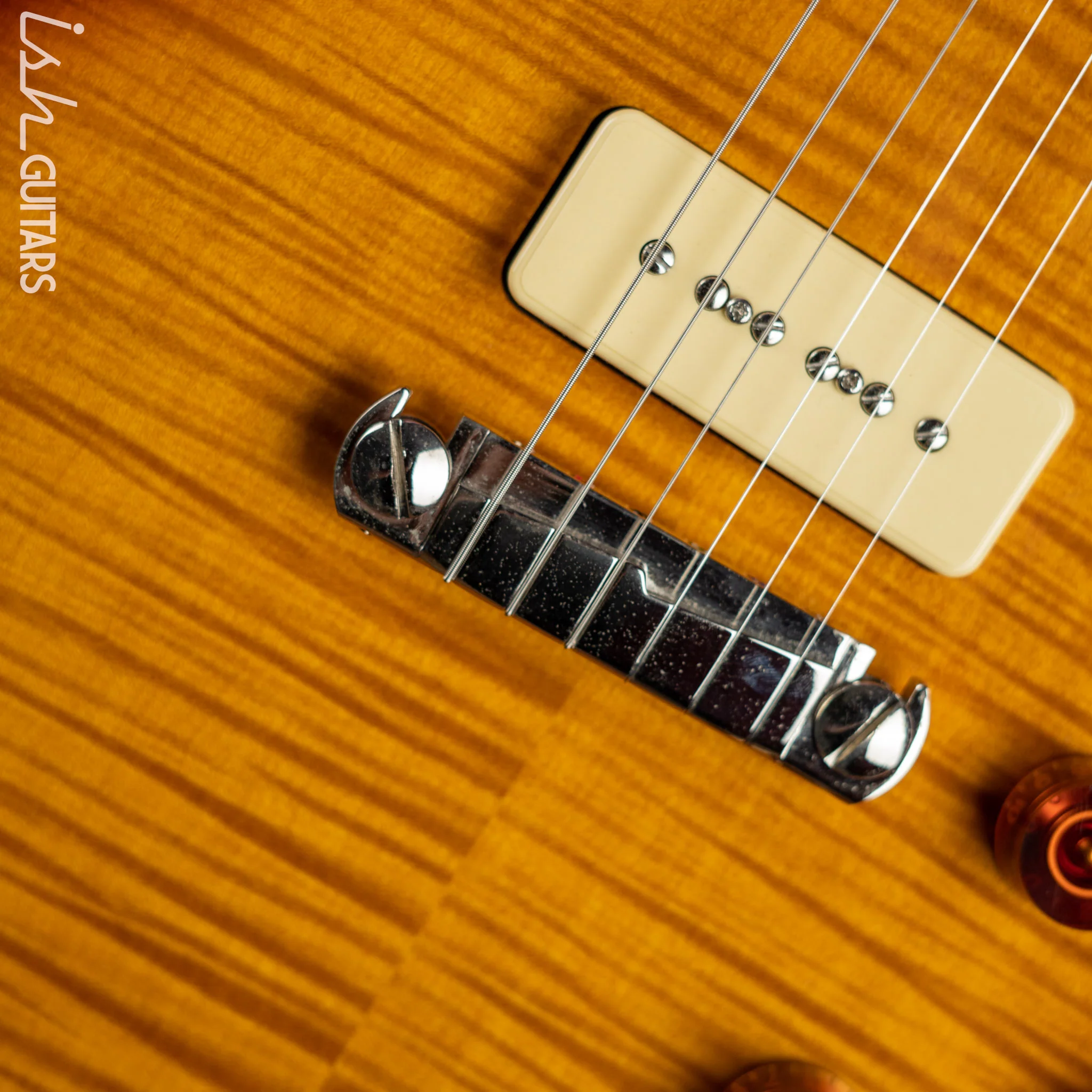 2015 PRS SE 245 Singlecut Soapbar Tobacco Sunburst - Image 7
