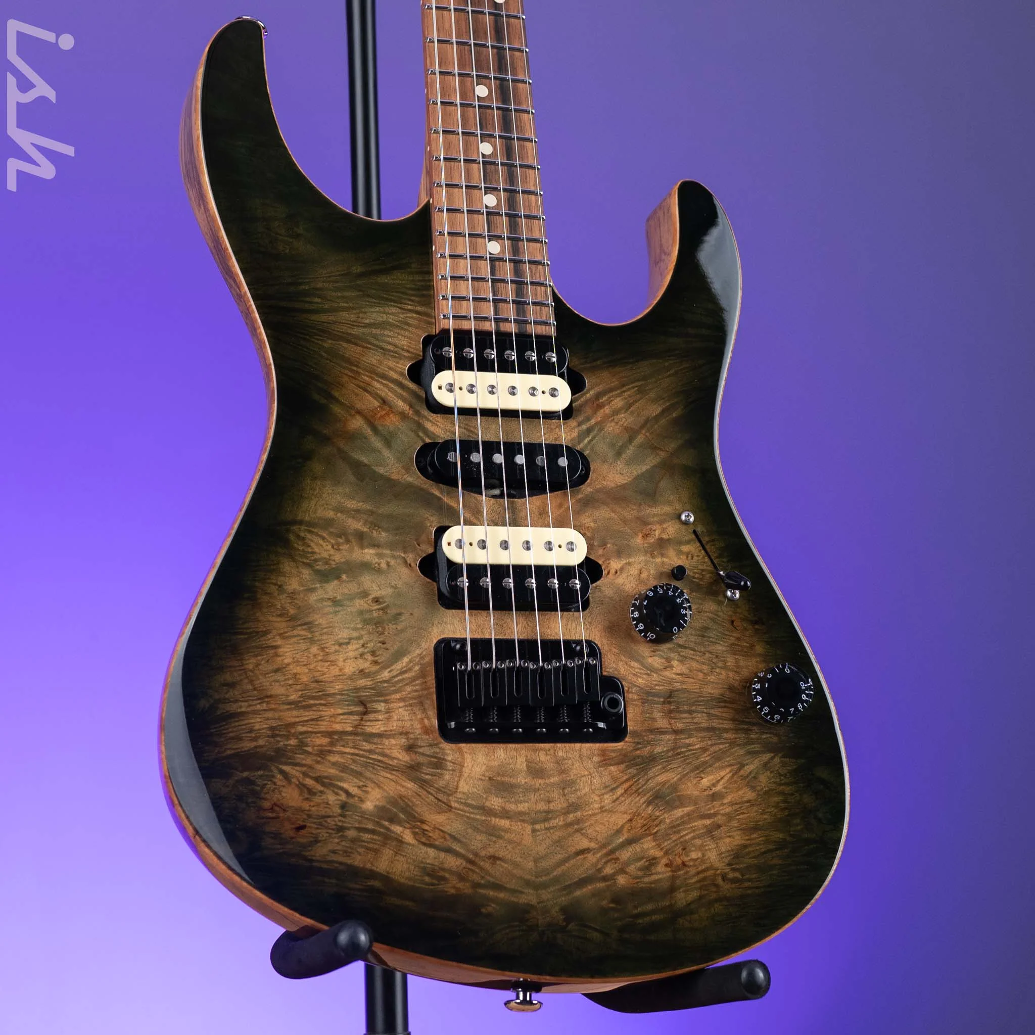 2015 Suhr Modern Faded Trans Green Burst