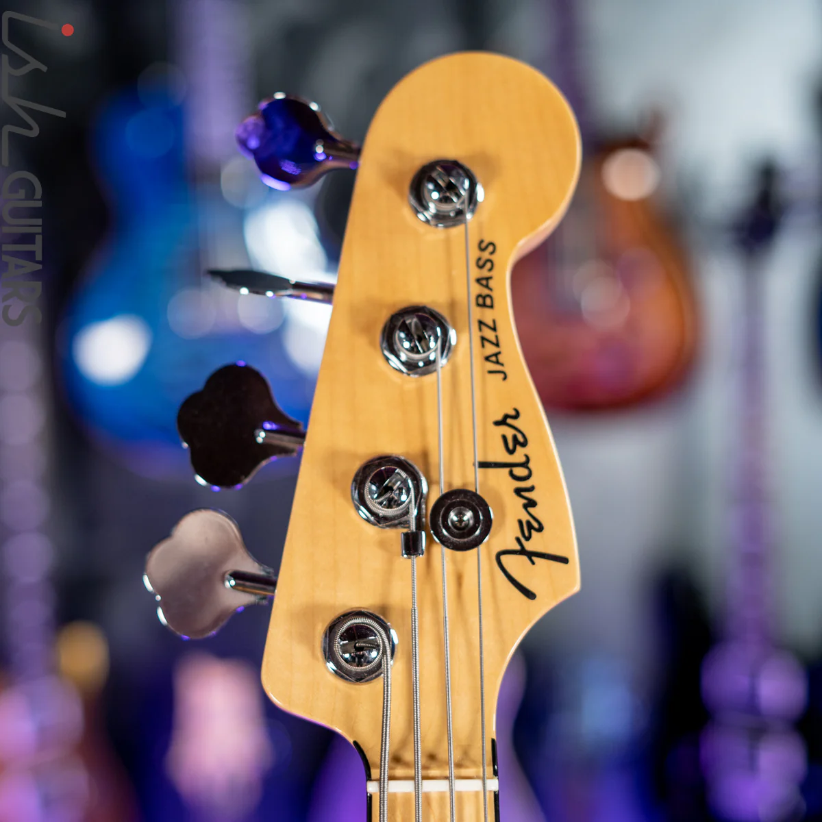 2016 Fender Jazz Bass Elite Natural Ash 4-String - Image 9