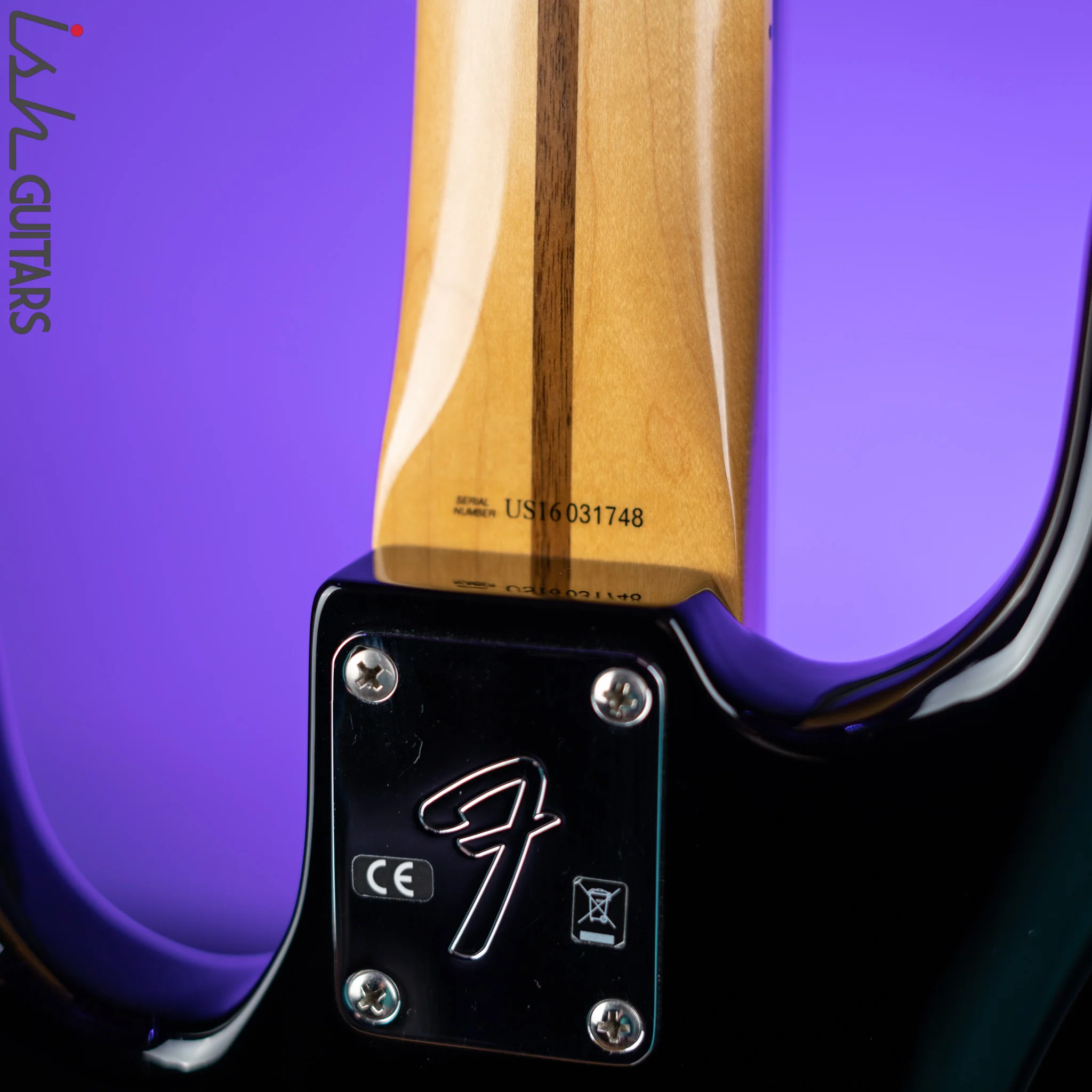 2016 Fender USA Geddy Lee Jazz Bass Black - Image 14