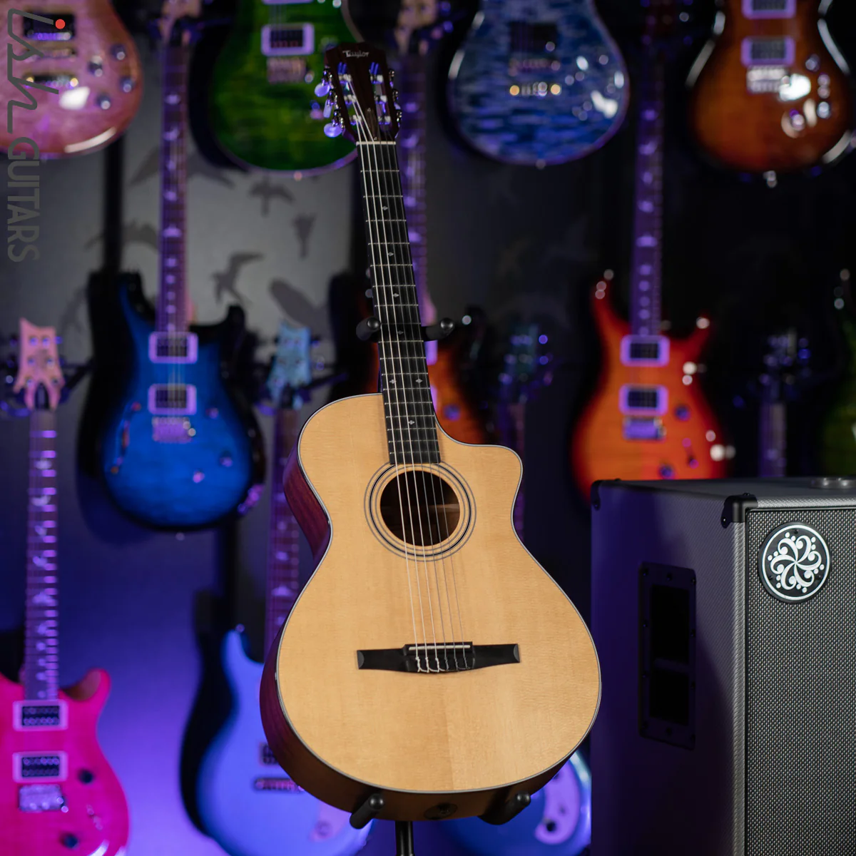 2016 Taylor 312CE-N Nylon String Acoustic-Electric Guitar - Image 2