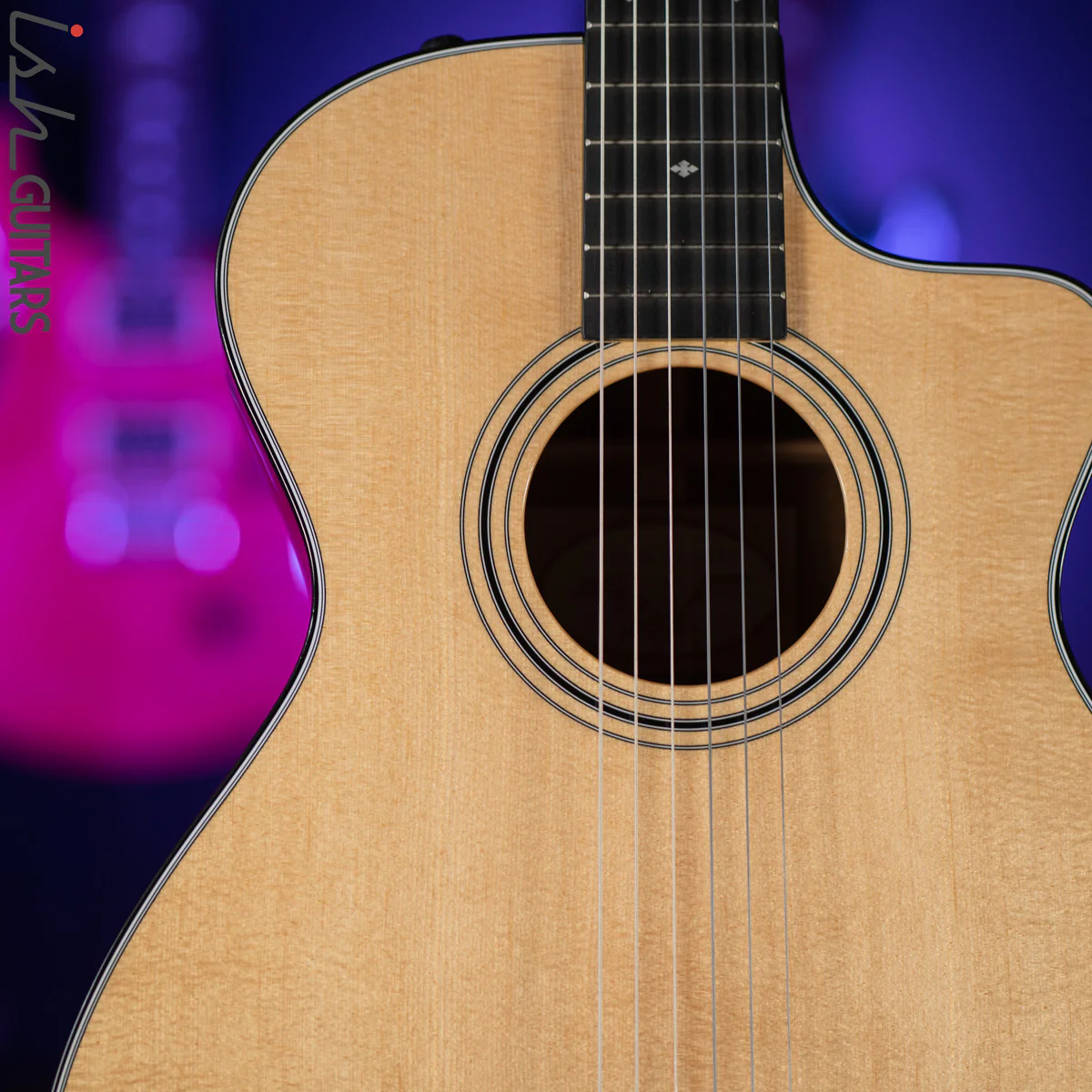 2016 Taylor 312CE-N Nylon String Acoustic-Electric Guitar - Image 3