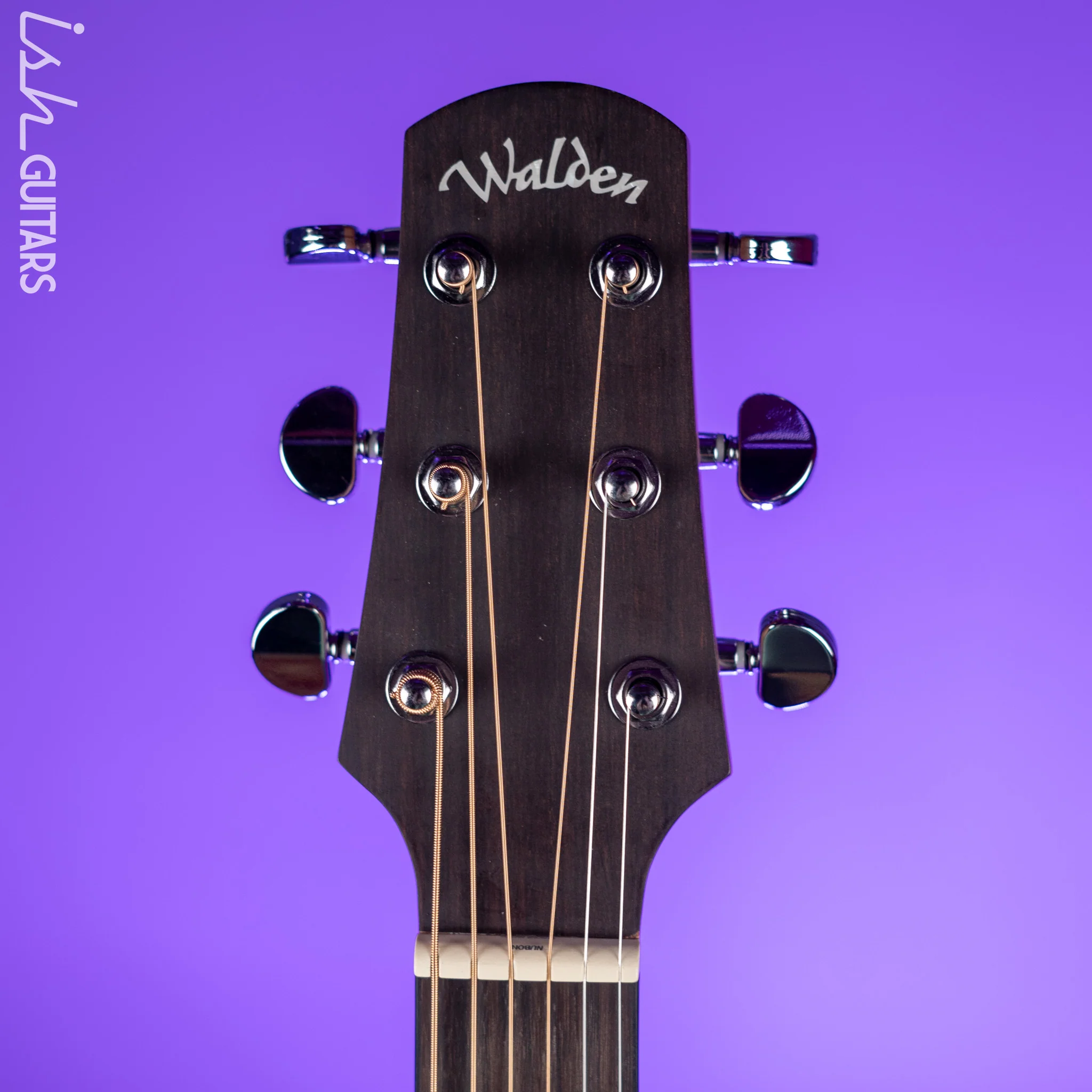 2016 Walden D550ce Acoustic-Electric Guitar Natural - Image 6