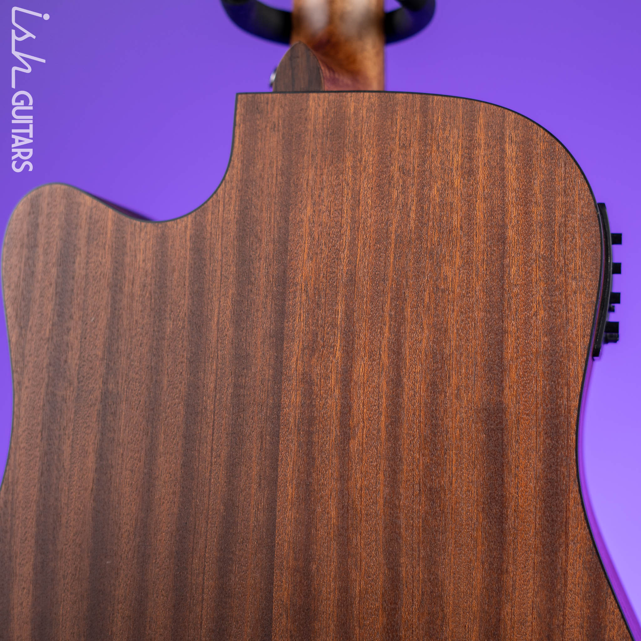 2016 Walden D550ce Acoustic-Electric Guitar Natural - Image 9