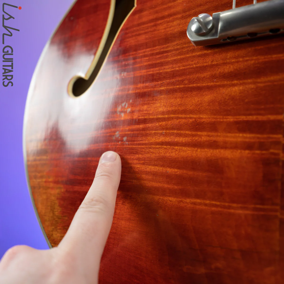 2017 Eastman T59/V Thinline Antique Amber - Image 9