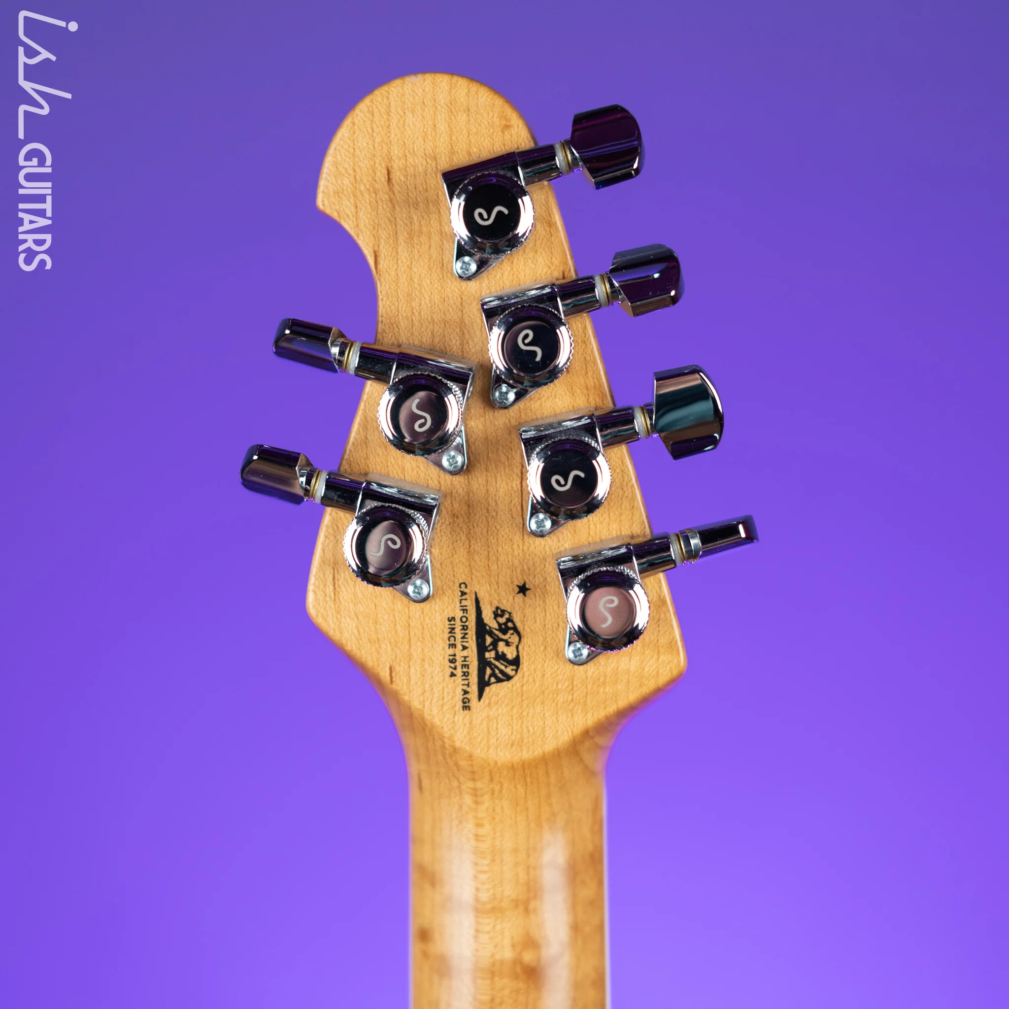 2017 Ernie Ball Music Man BFR Luke III Claro Walnut - Image 13