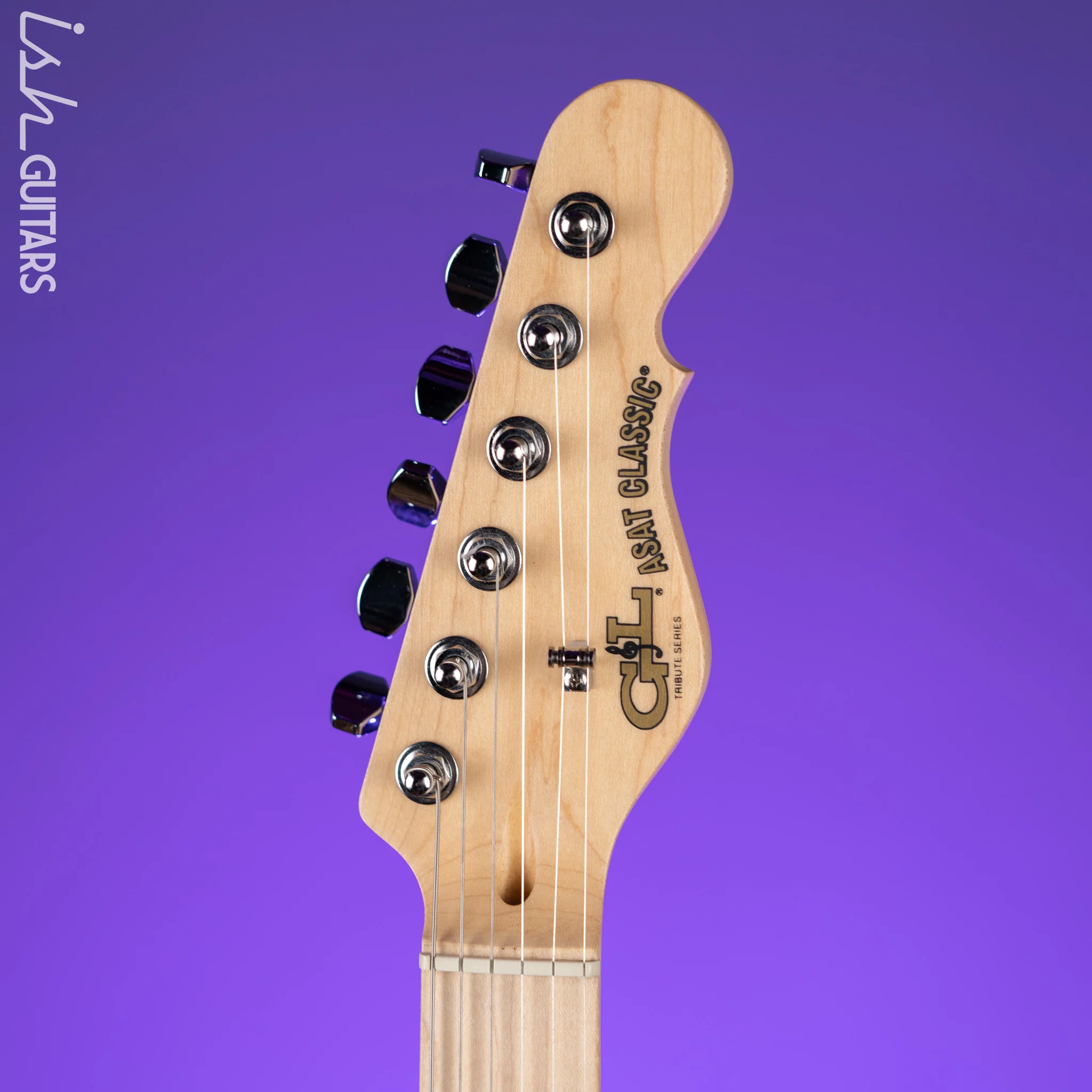 2017 G&L ASAT Classic Tribute Series Natural - Image 10