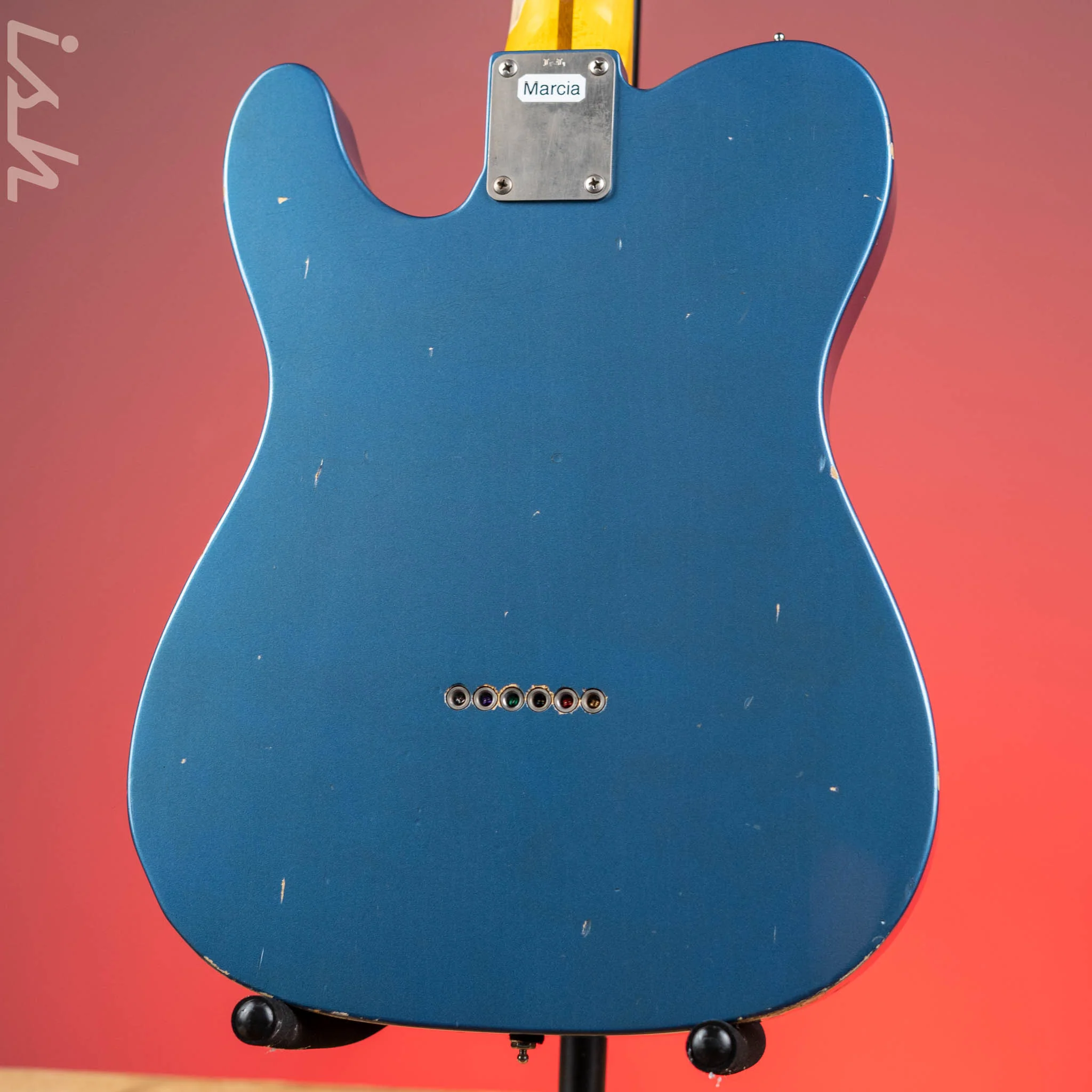 2017 LSL Instruments 'Marcia' T-Bone Lake Placid Blue - Image 7