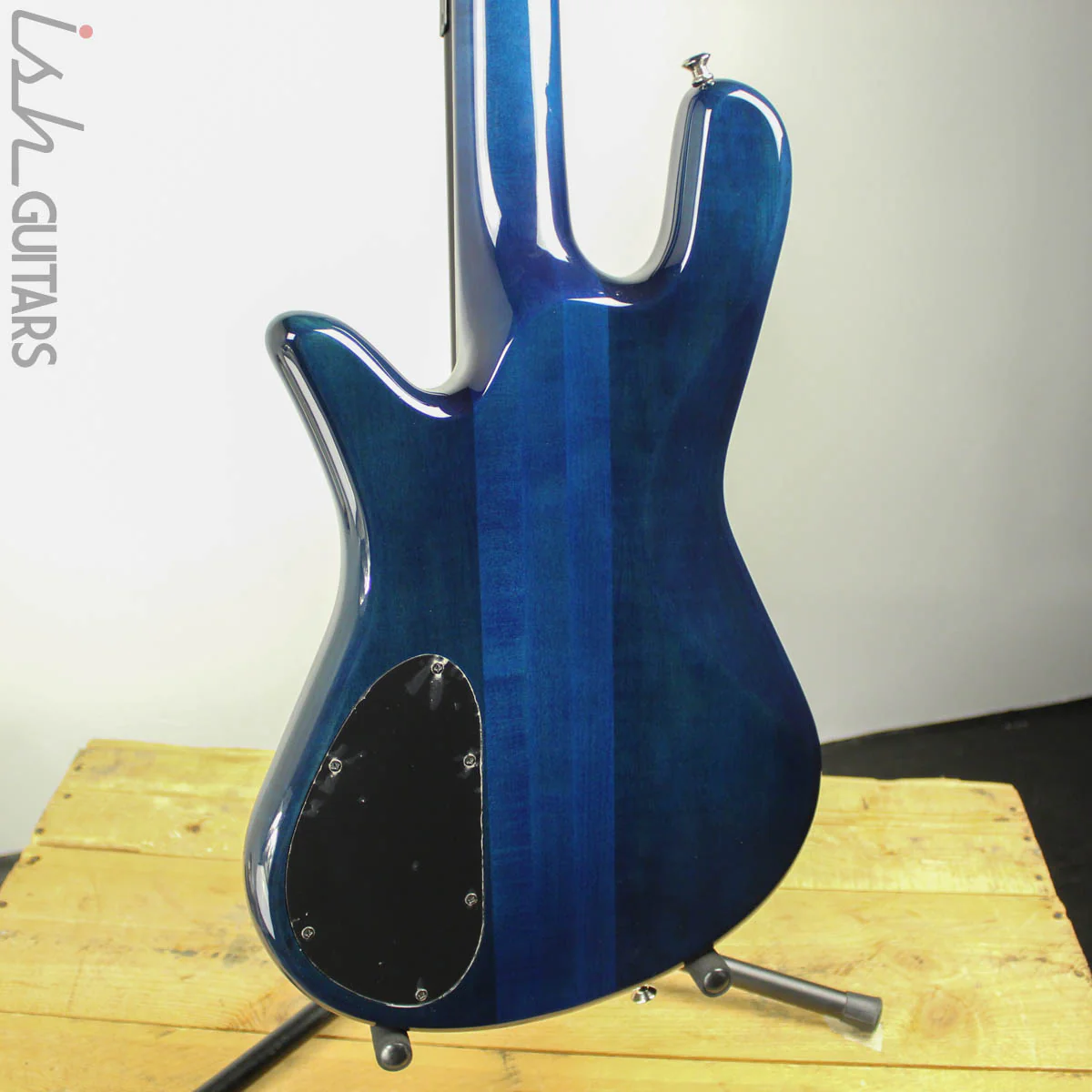 2017 Spector Legend 4 String Neck Thru Faded Blue Gloss - Image 8