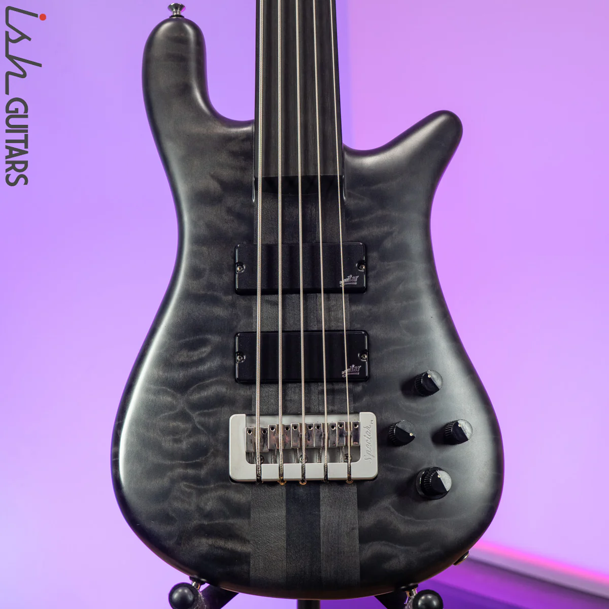 2017 Spector NS-5 Fretless Black