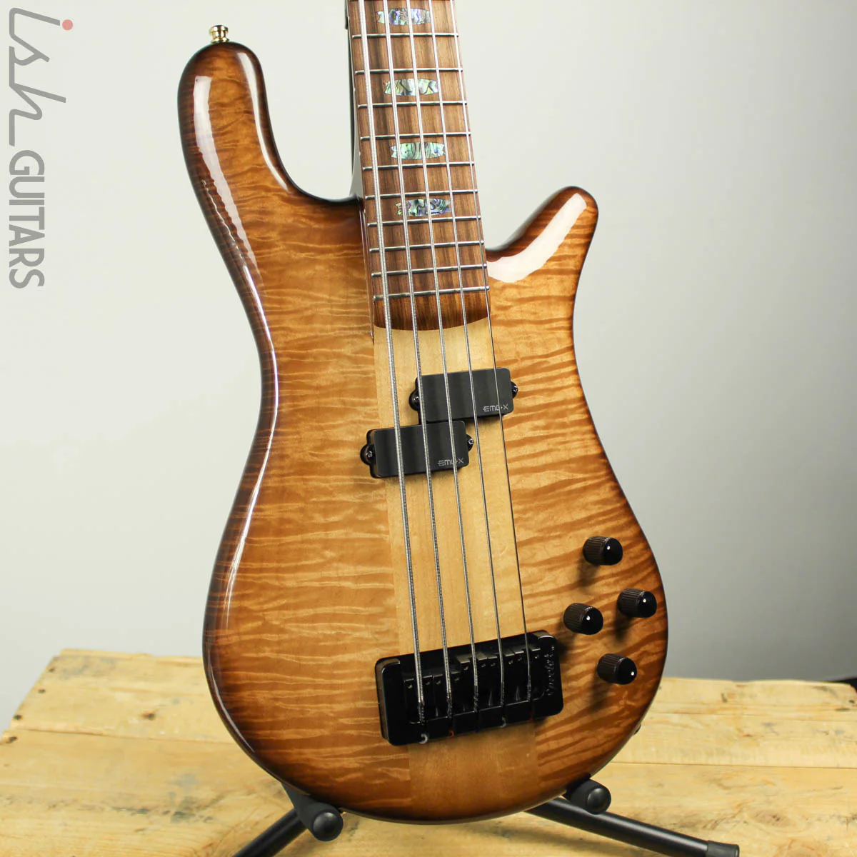 2017 Spector NS-5XL P Helium Special Darkglass