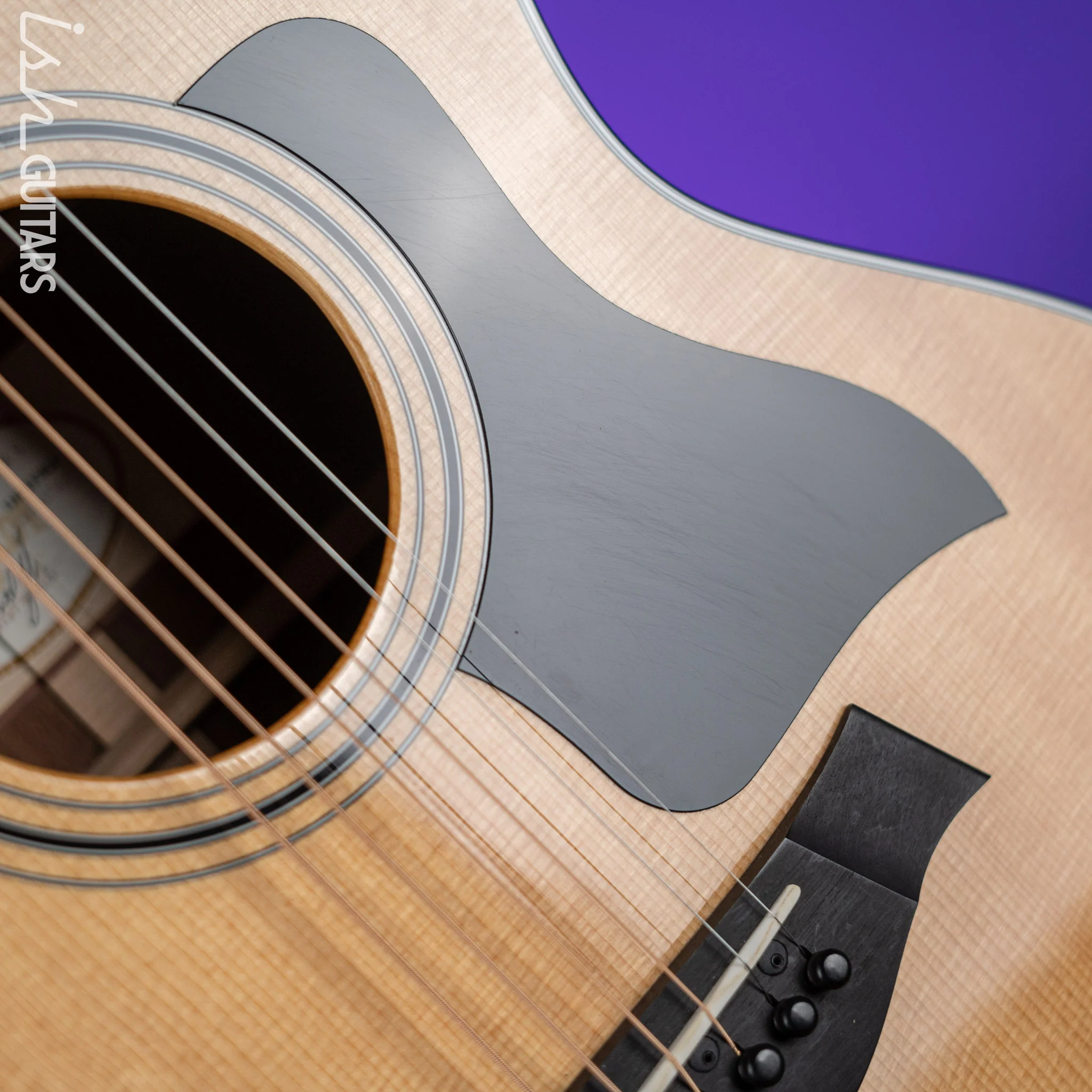 2017 Taylor 314e Grand Auditorium Acoustic-Electric Guitar Natural - Image 6