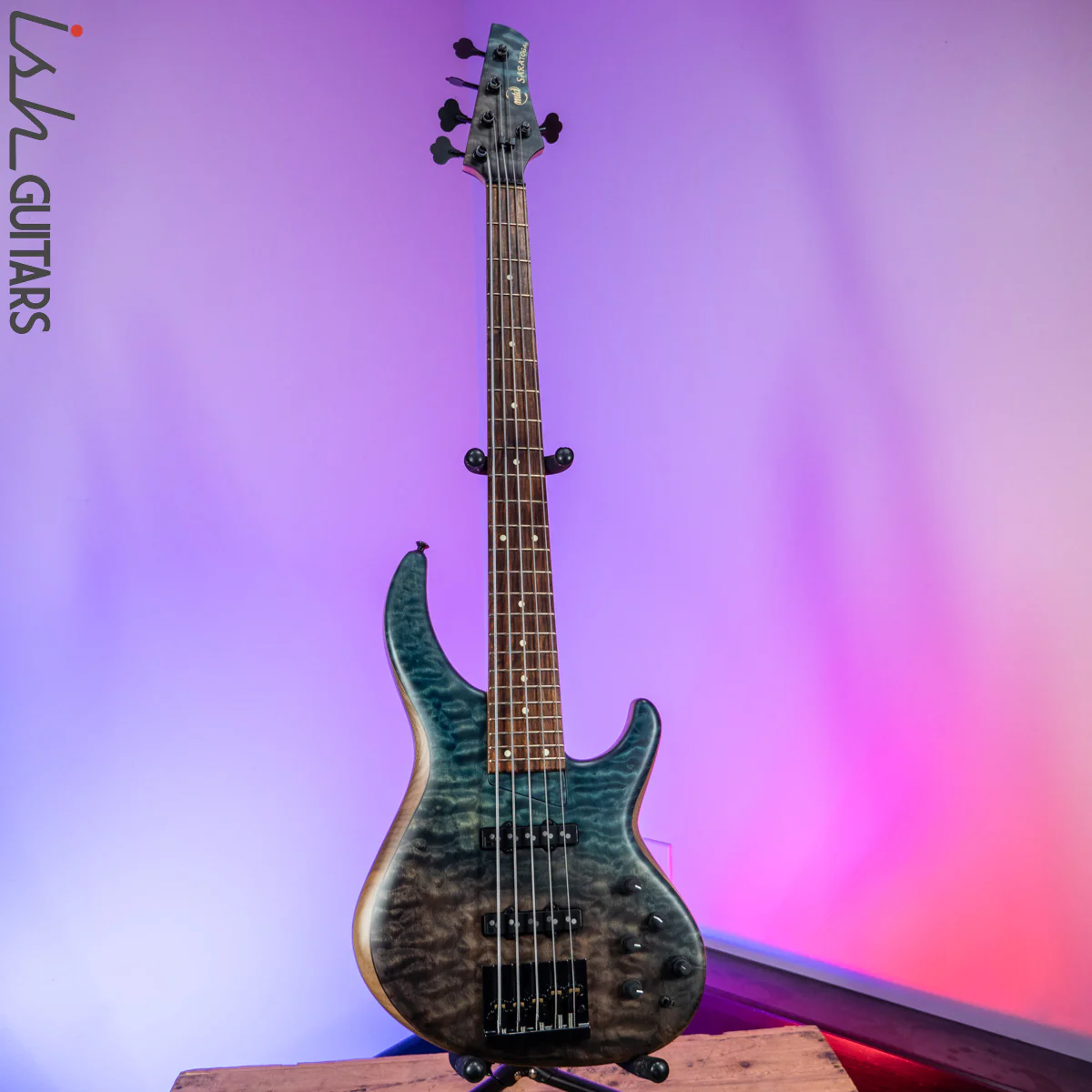 2018/2019 USA MTD Saratoga 5 String Bass Guitar - Image 2
