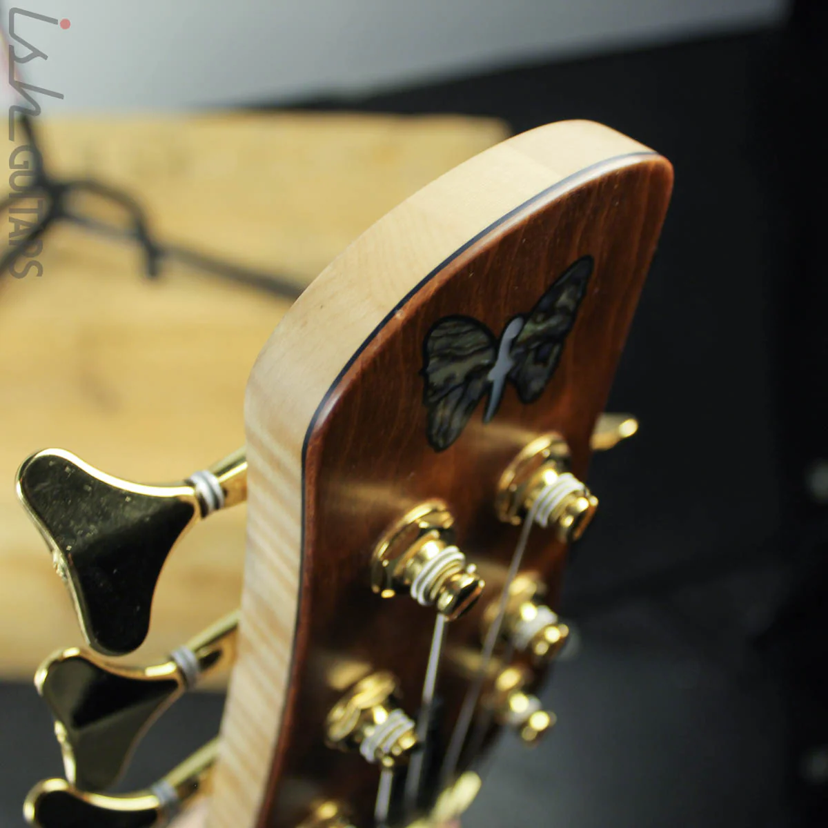 2018 Fodera Six String Emperor II Elite Quilted Mahogany/Ash - Image 12