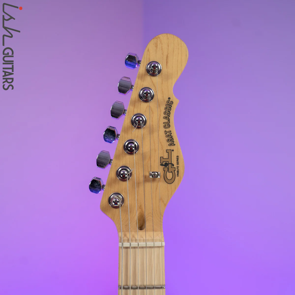 2018 G&L ASAT Classic BluesBoy Tribute Series Turquoise Mist - Image 6